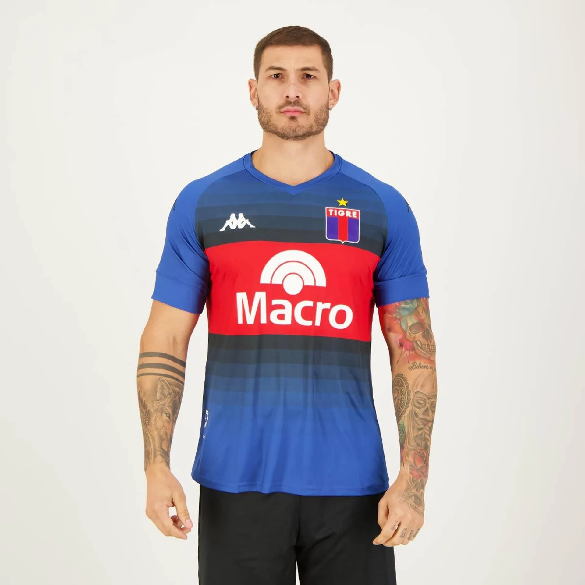 Camisa Kappa Tigre Home 2021 Jogador