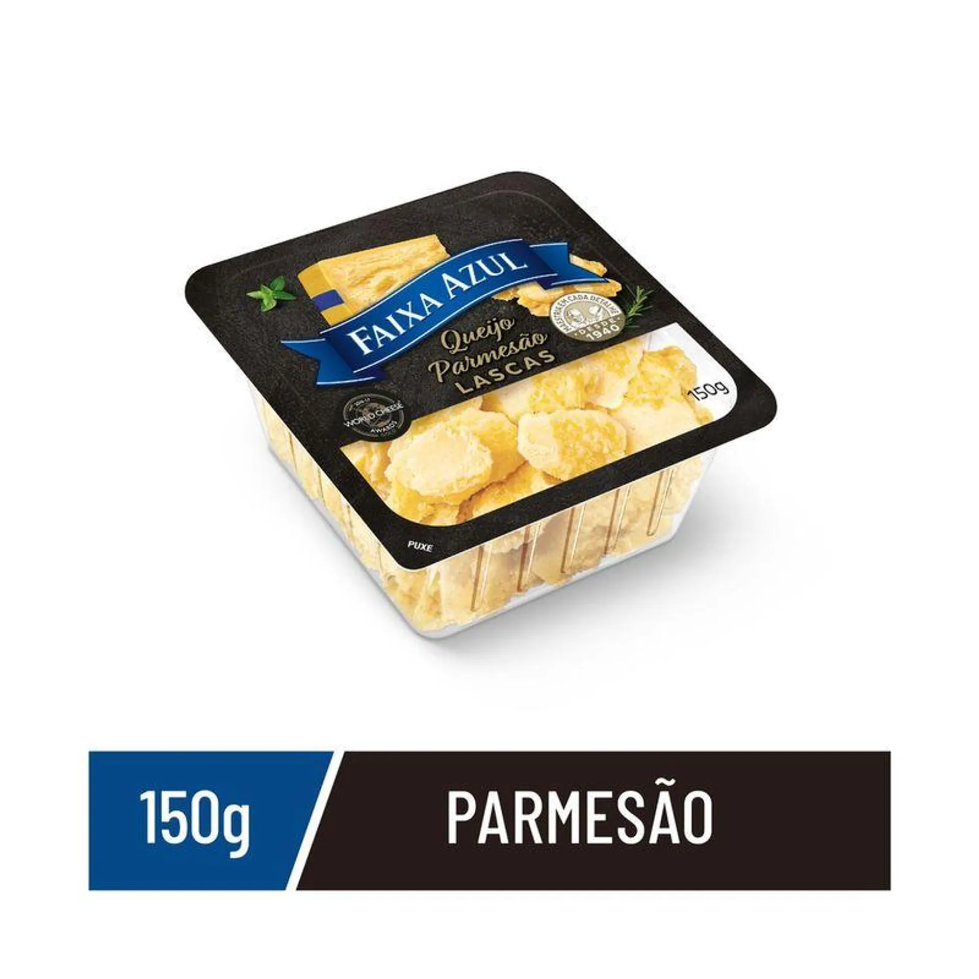 Queijo Parmesão Faixa Azul 150g Lascas