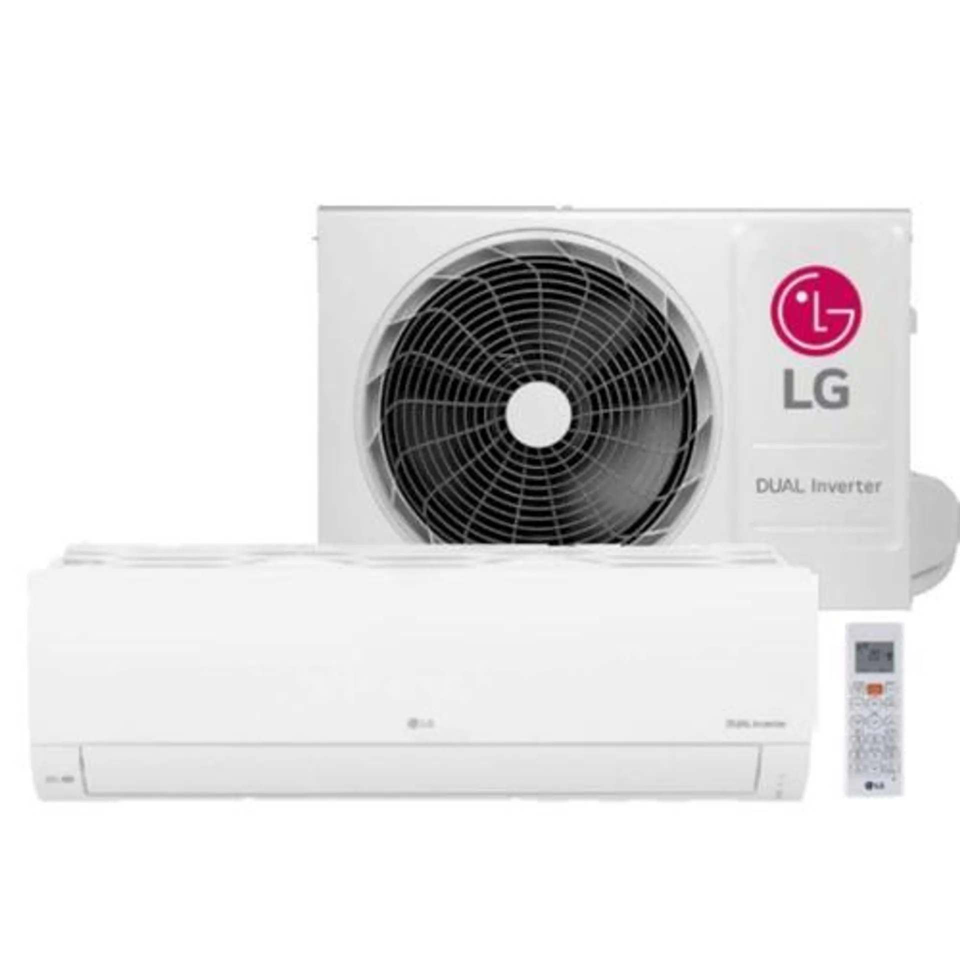 Ar Condicionado LG Dual Inverter Voice +IA 12000 BTUs 220V Quente e Frio S3-W12JA31A.EB2GAM1