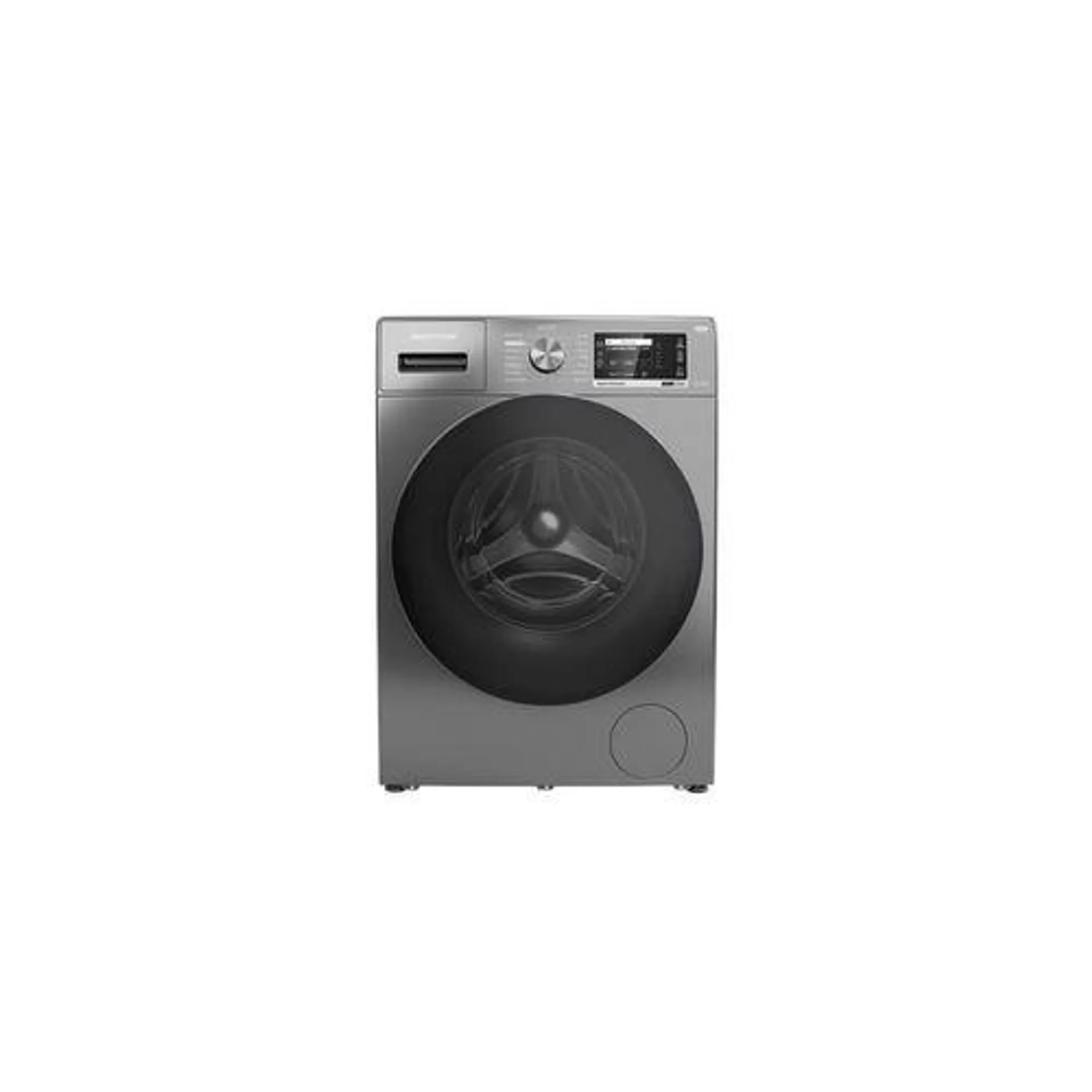 Lava e Seca Brastemp 10kg/6kg titanium com Smart Sensor e Triplo Vapor - BNC10AS