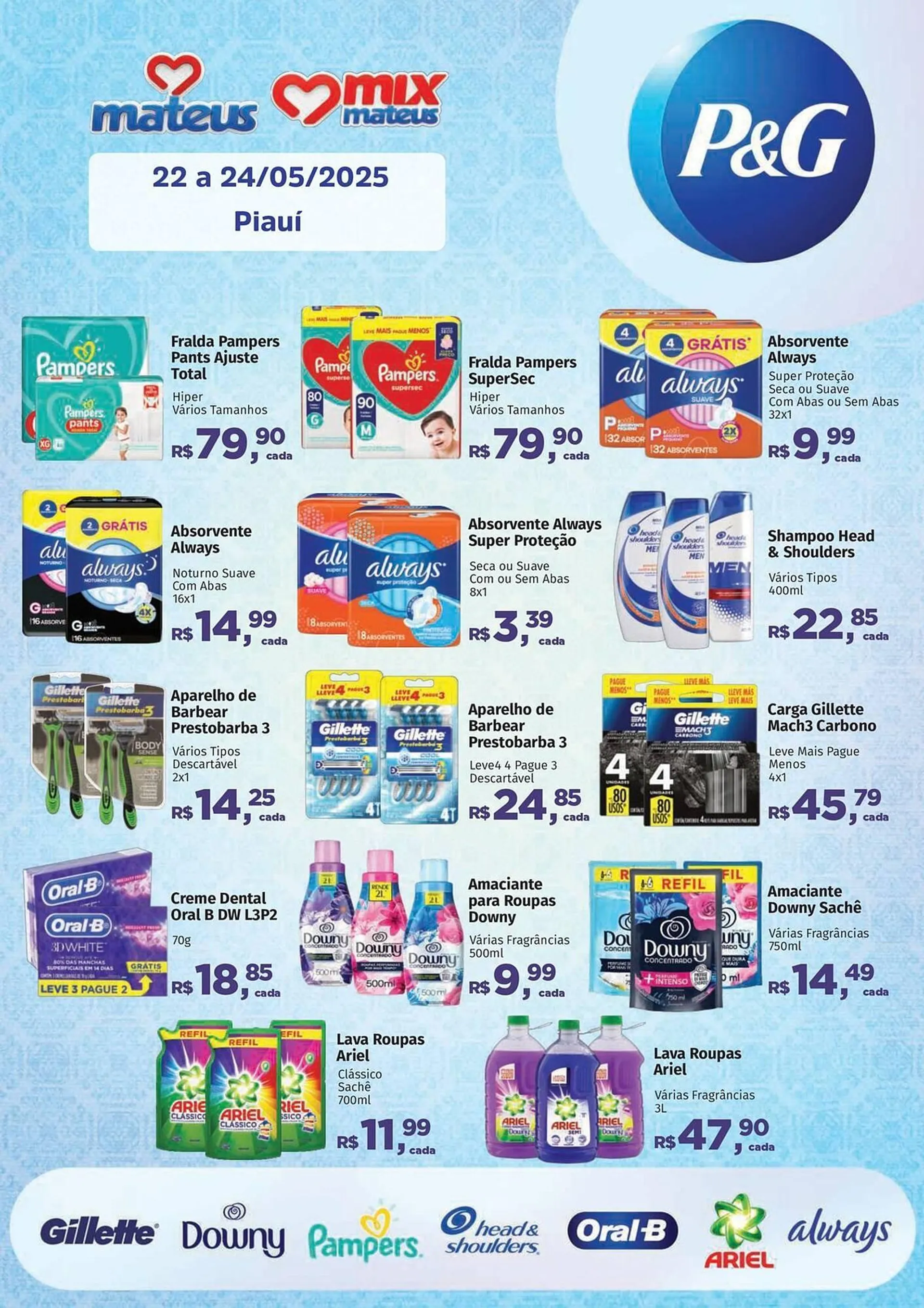 Encarte de Catálogo Supermercados Mateus 22 de maio até 24 de maio 2025 - Pagina 1