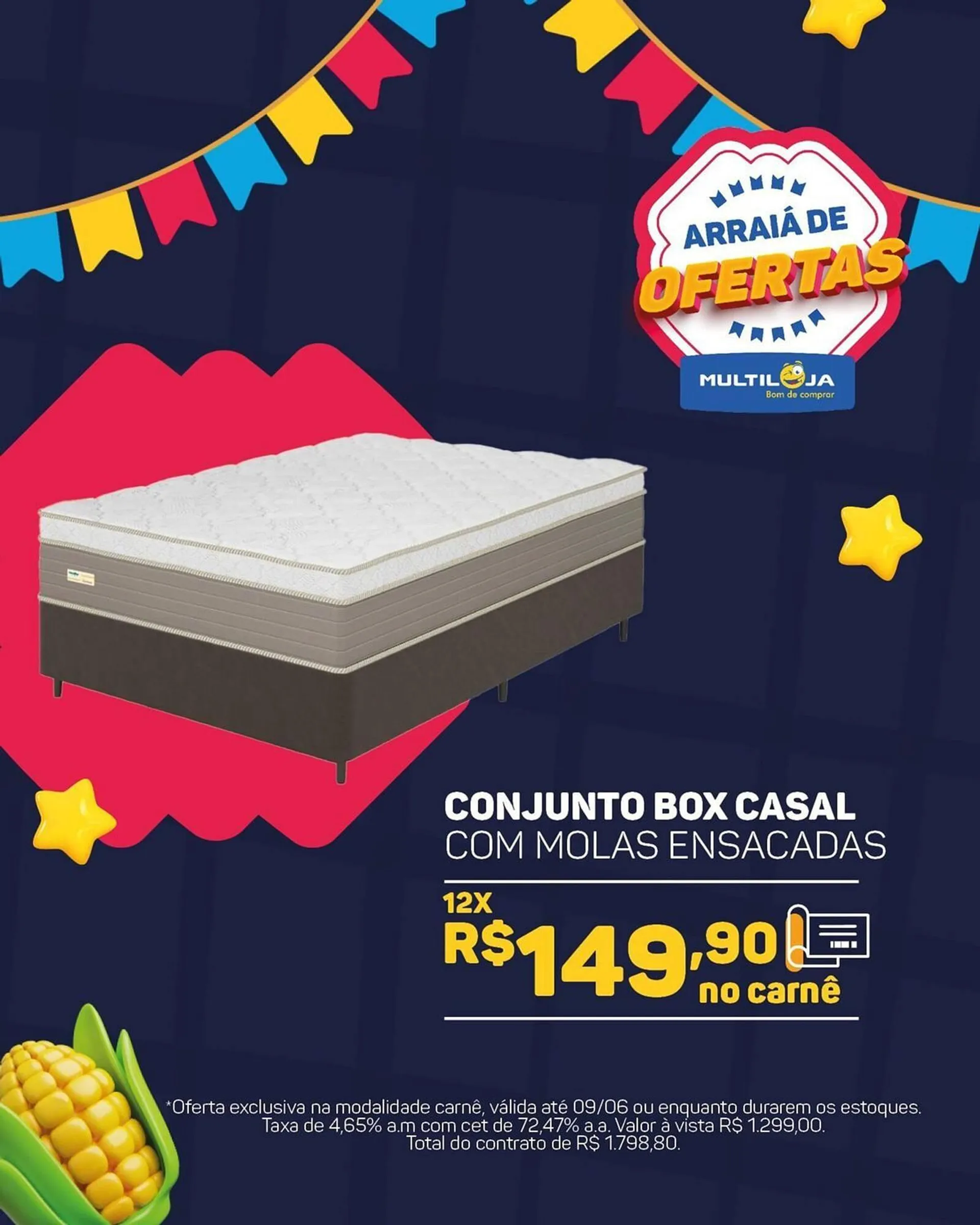 Encarte de Catálogo Multiloja 6 de junho até 9 de junho 2025 - Pagina 1