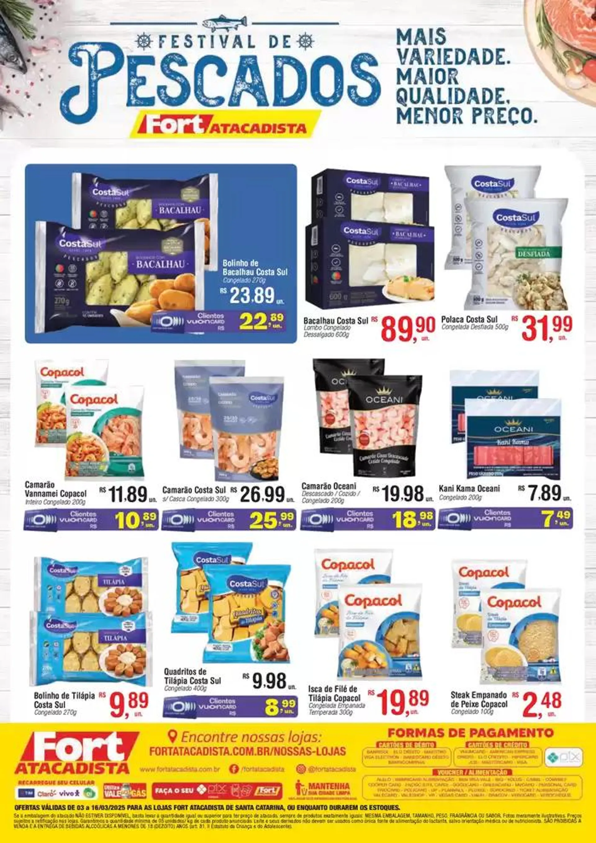 Encarte de Pescados 03 a 16 03 25 3 de março até 16 de março 2025 - Pagina 2