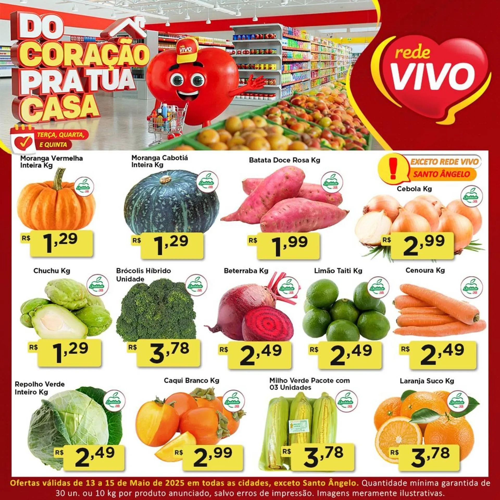 Encarte de Catálogo Rede Vivo 15 de maio até 31 de maio 2025 - Pagina 3