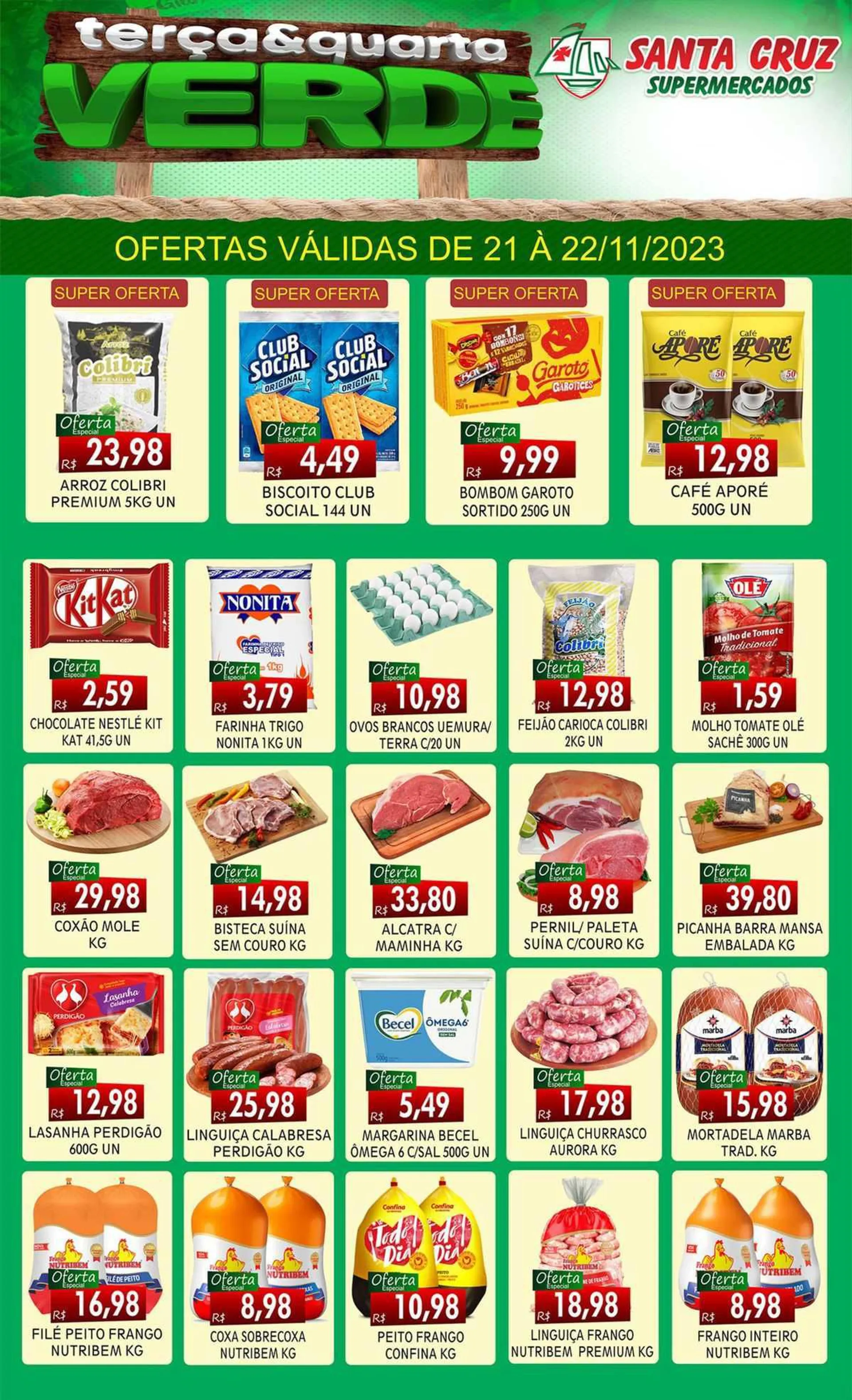 Santa Cruz Supermercados Folheto - 1