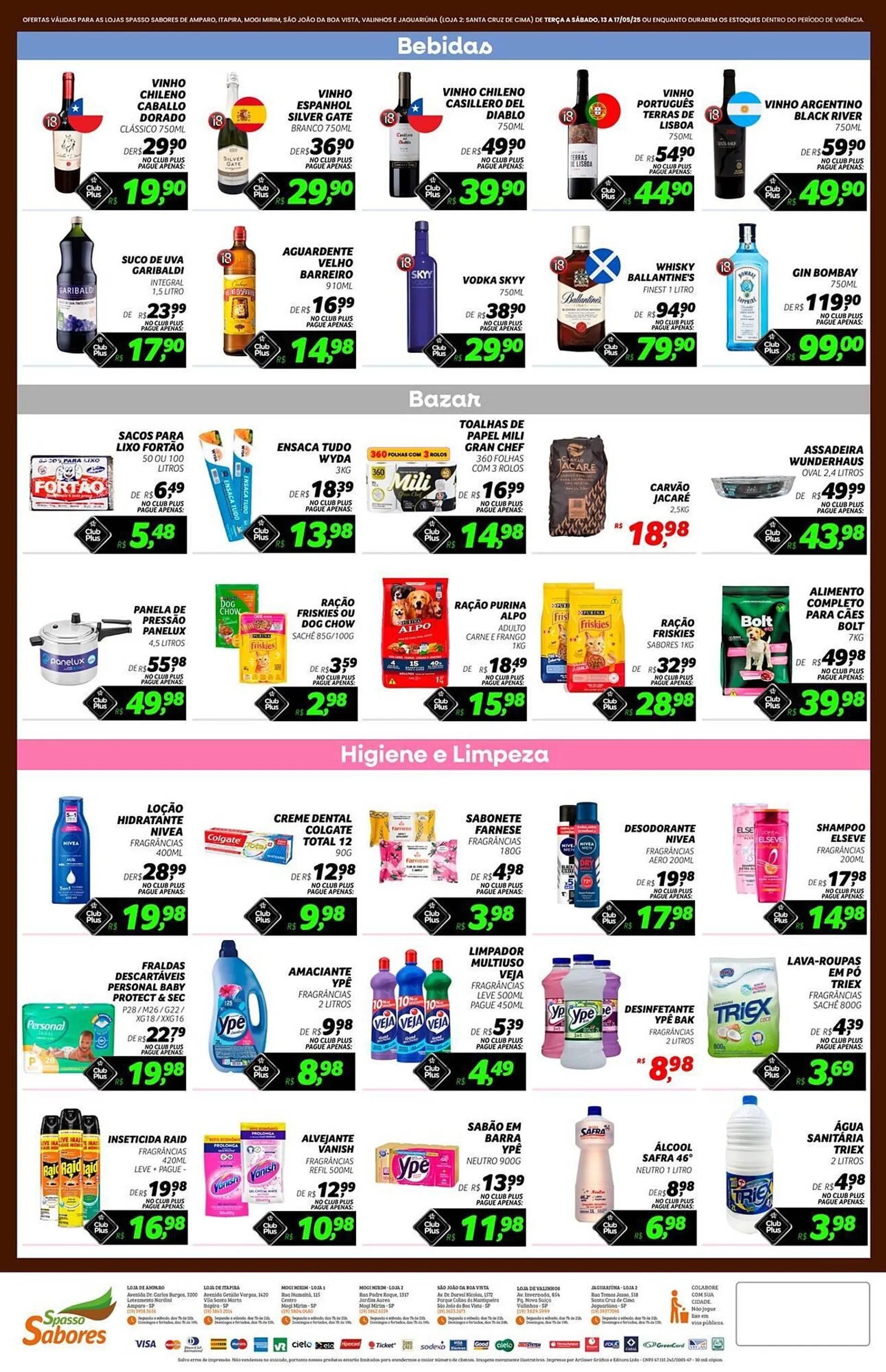 Encarte de Catálogo Spasso Sabores 13 de maio até 17 de maio 2025 - Pagina 4