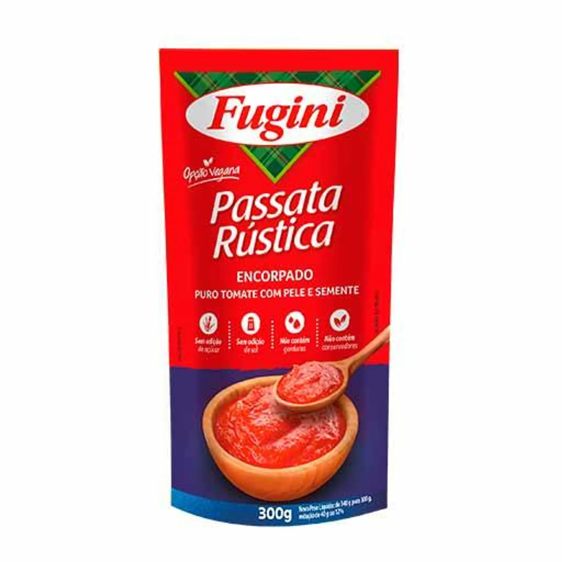 Passata De Tomate Fugini Sachê 300g