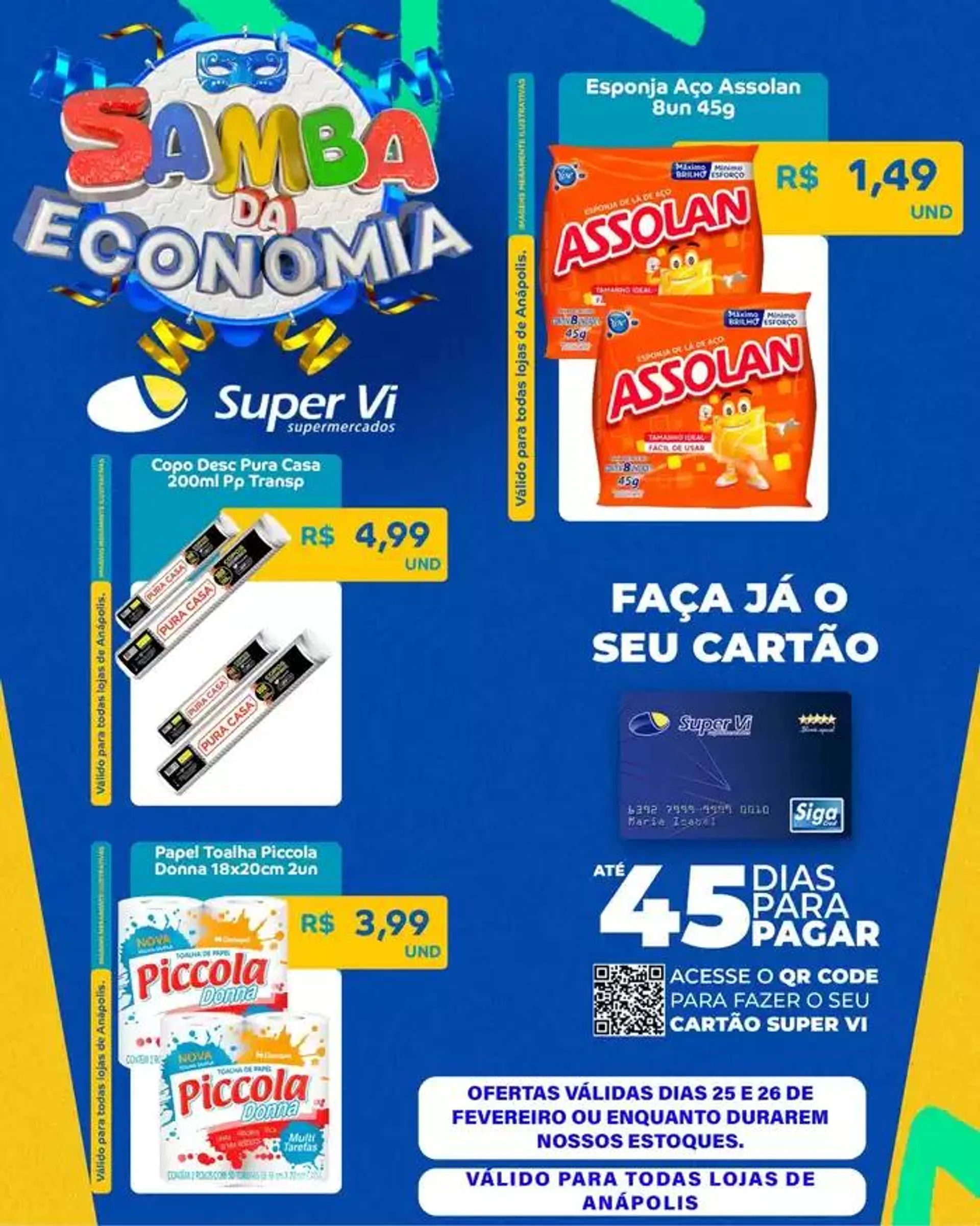 Encarte de Ofertas Supervi Supermercados 25 de fevereiro até 26 de fevereiro 2025 - Pagina 6