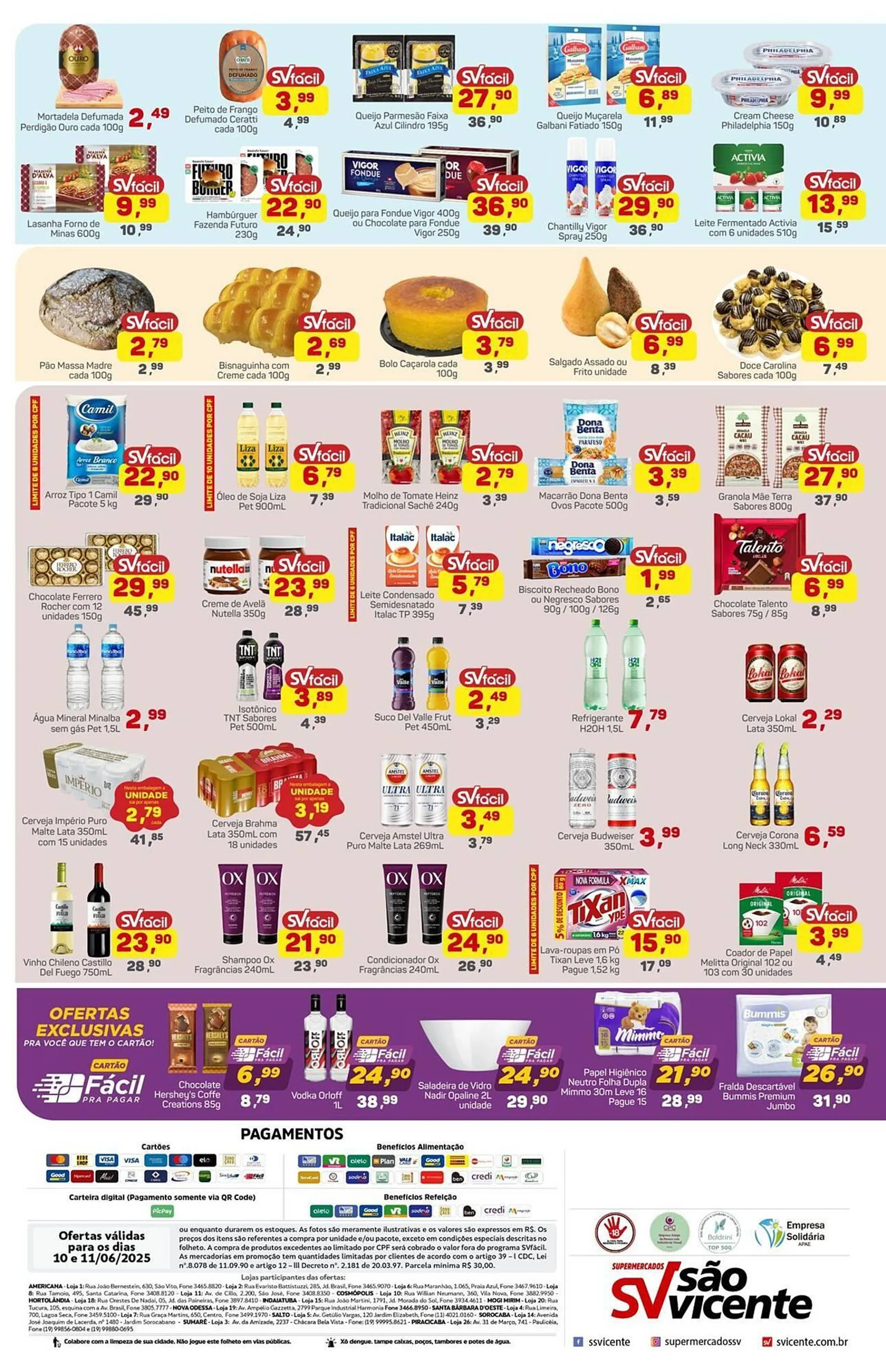 Encarte de Catálogo Supermercados São Vicente 10 de junho até 11 de junho 2025 - Pagina 2
