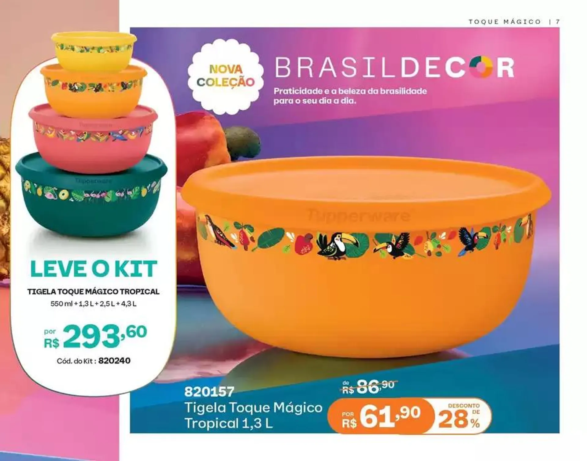 Encarte de Catálogo Tupperware 11 de novembro até 12 de novembro 2024 - Pagina 56