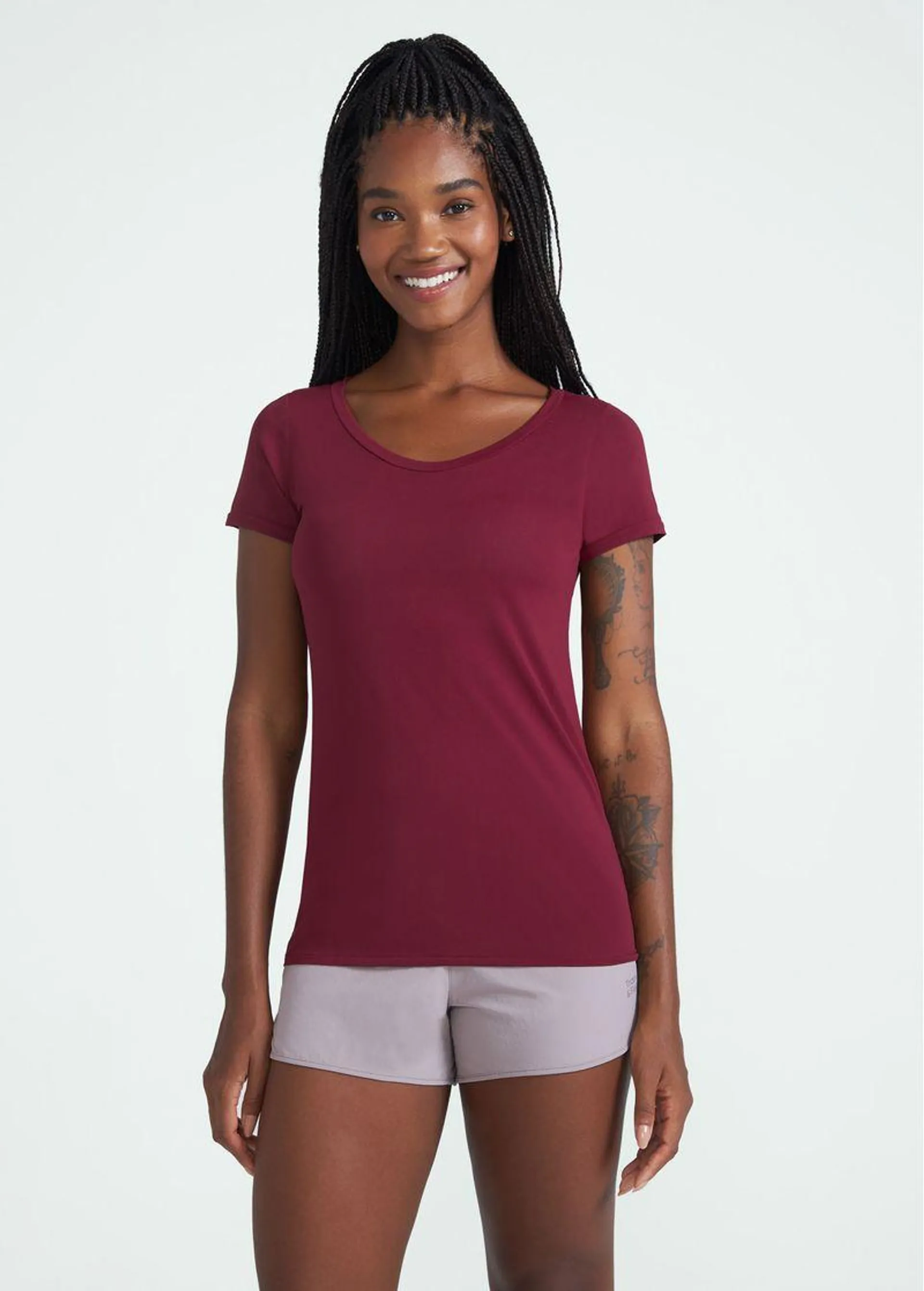 Camiseta Feminina Manga Curta Thermodry U