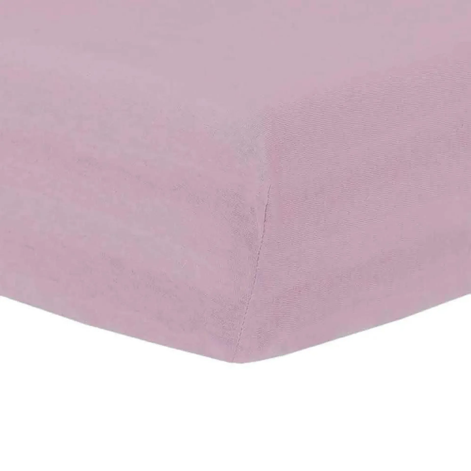 Lençol Avulso Com Elástico Para Berço Malha Yoyo Baby - Rosa Rose