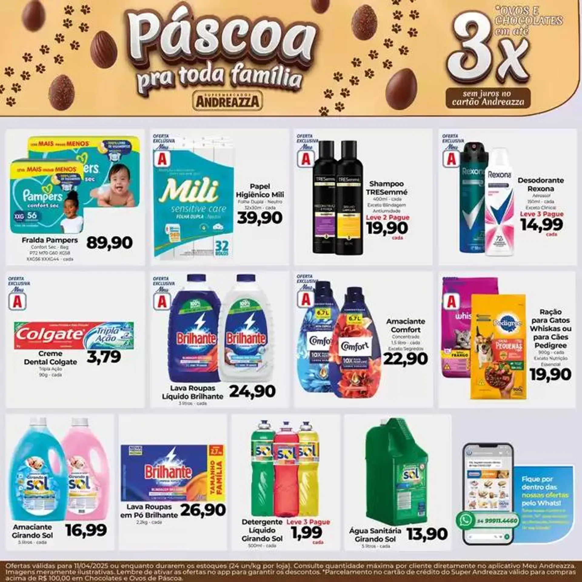 Encarte Supermercados Andreazza - 1