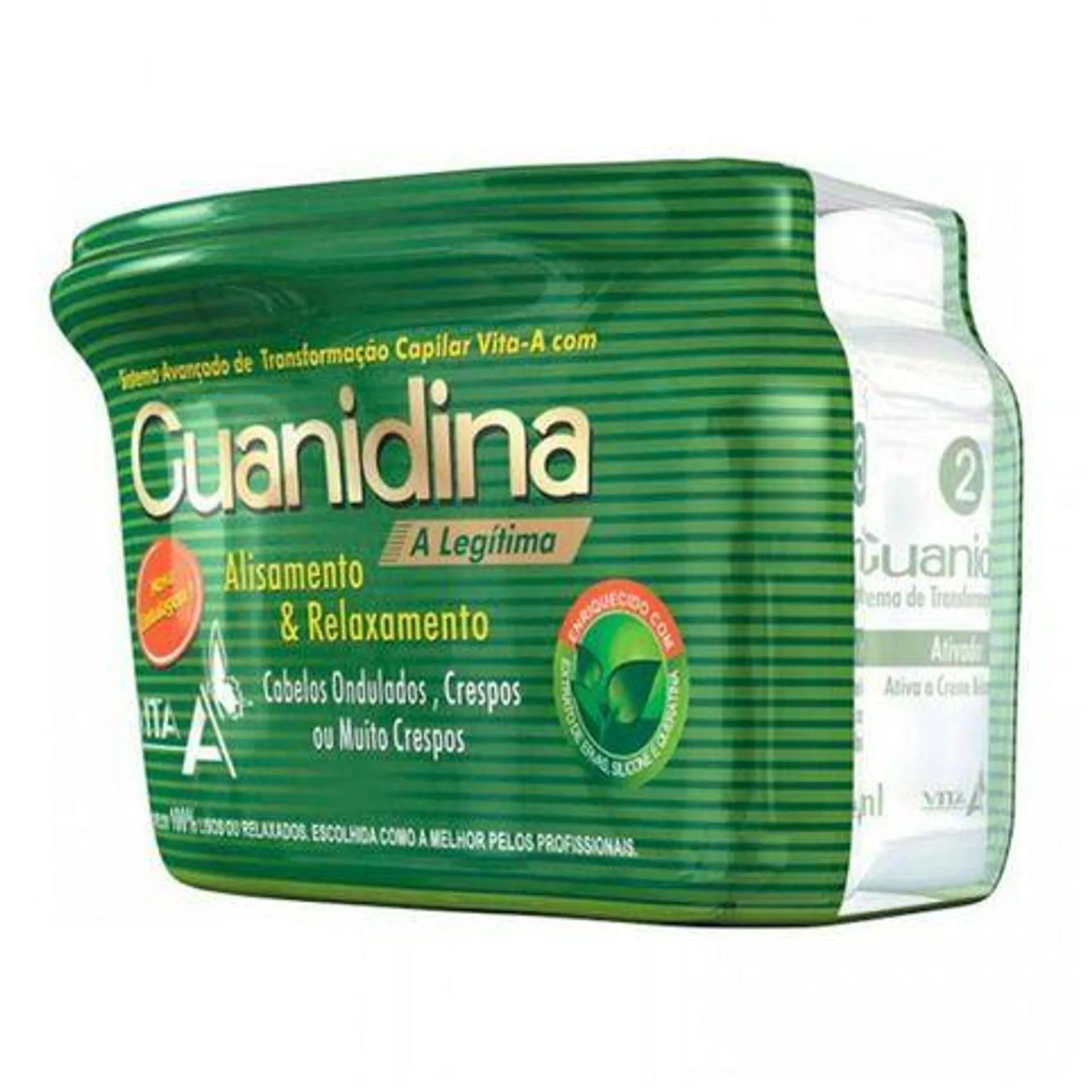 Kit Guanidina Vita A Alisamento e Relaxamento Capilar 320g