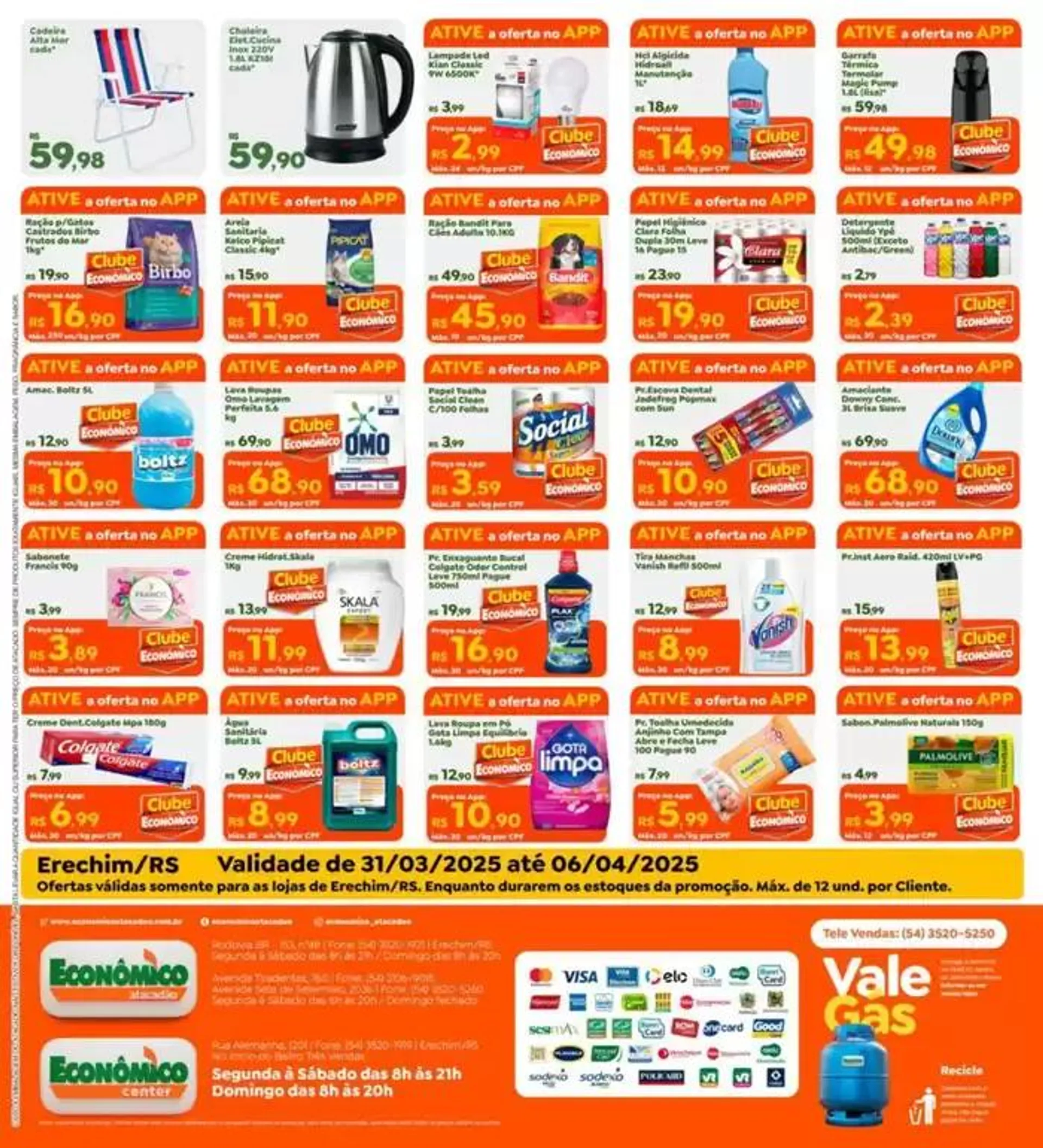 Encarte de Ofertas exclusivas 1 de abril até 6 de abril 2025 - Pagina 4