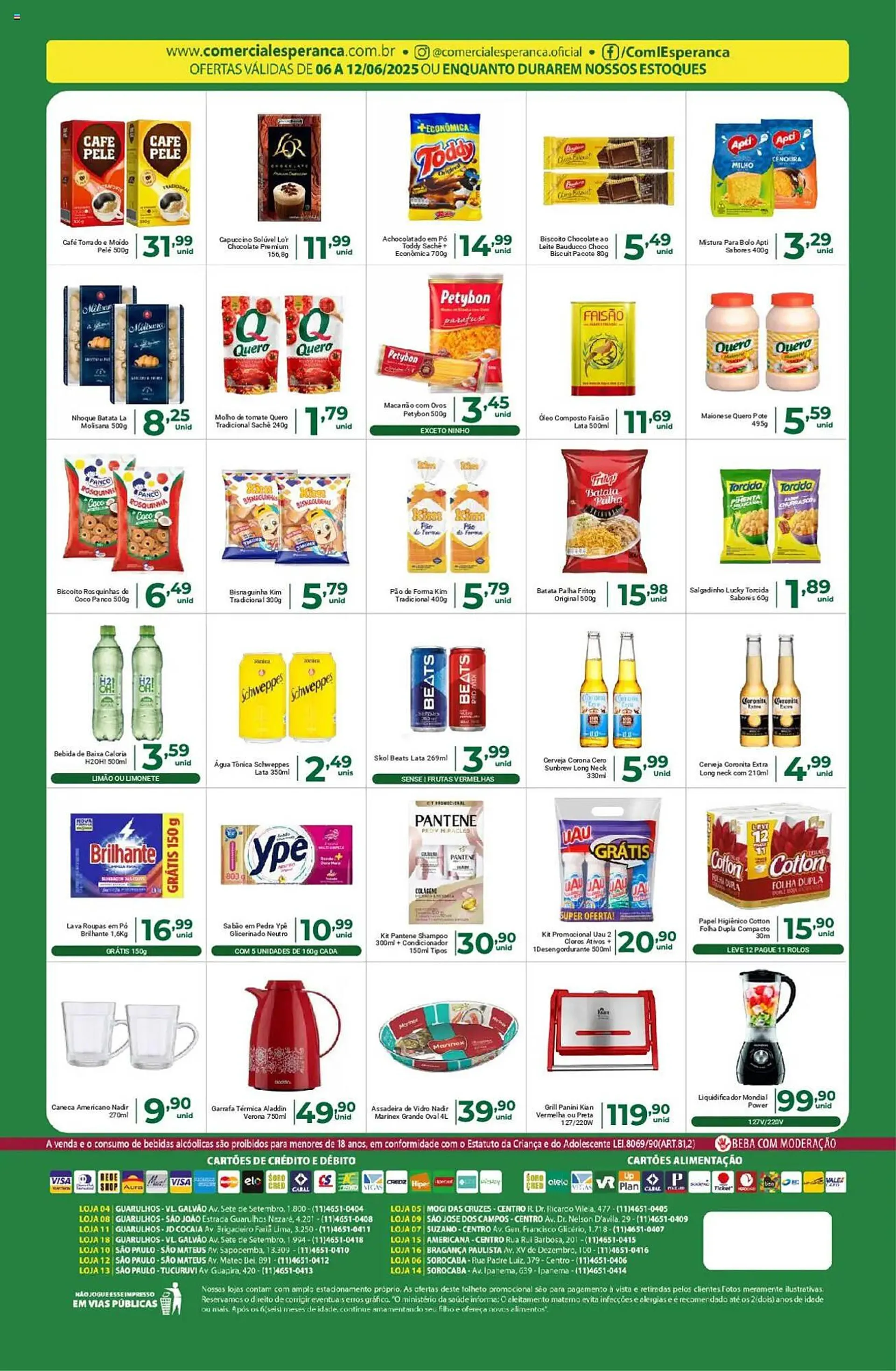 Encarte de Catálogo Comercial Esperança 6 de junho até 12 de junho 2025 - Pagina 2