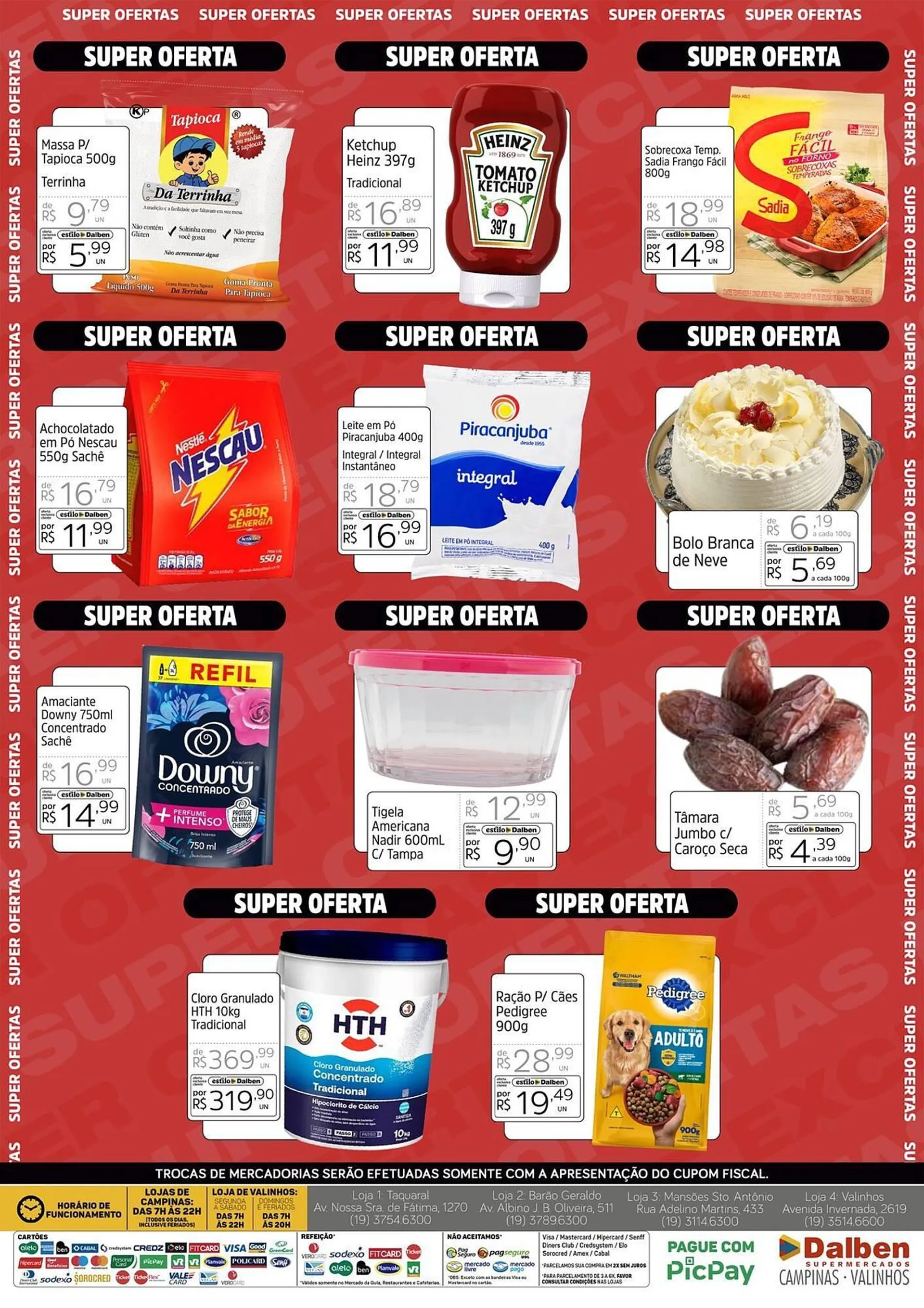 Encarte de Catálogo Supermercado Dalben 23 de abril até 27 de abril 2025 - Pagina 2