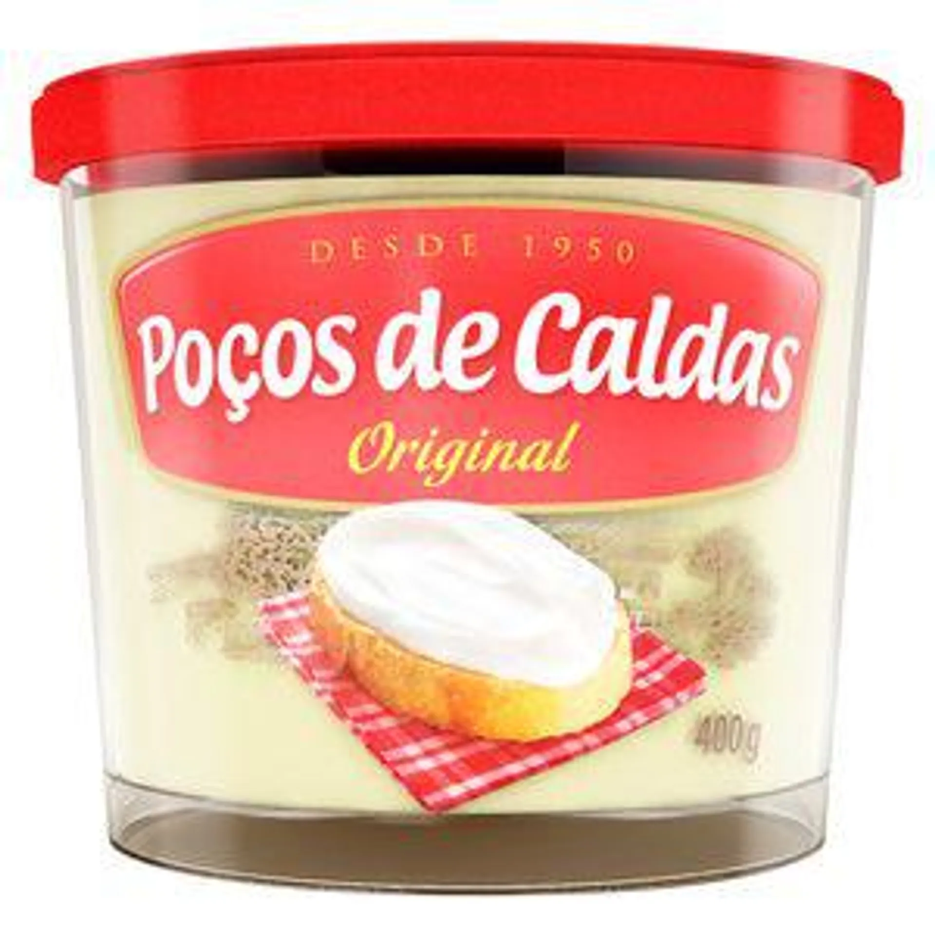 Requeijão Poços de Caldas Tradicional 400g