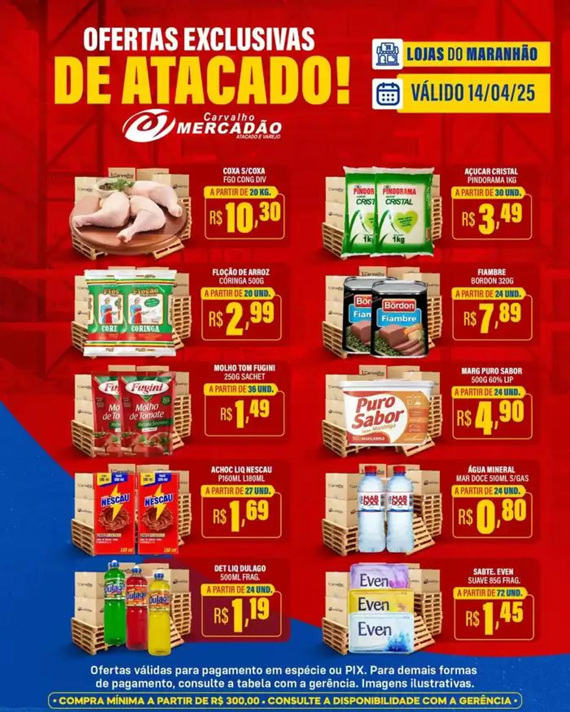 Encarte de Encarte Carvalho Supermercado 14 de abril até 25 de abril 2025 - Pagina 2