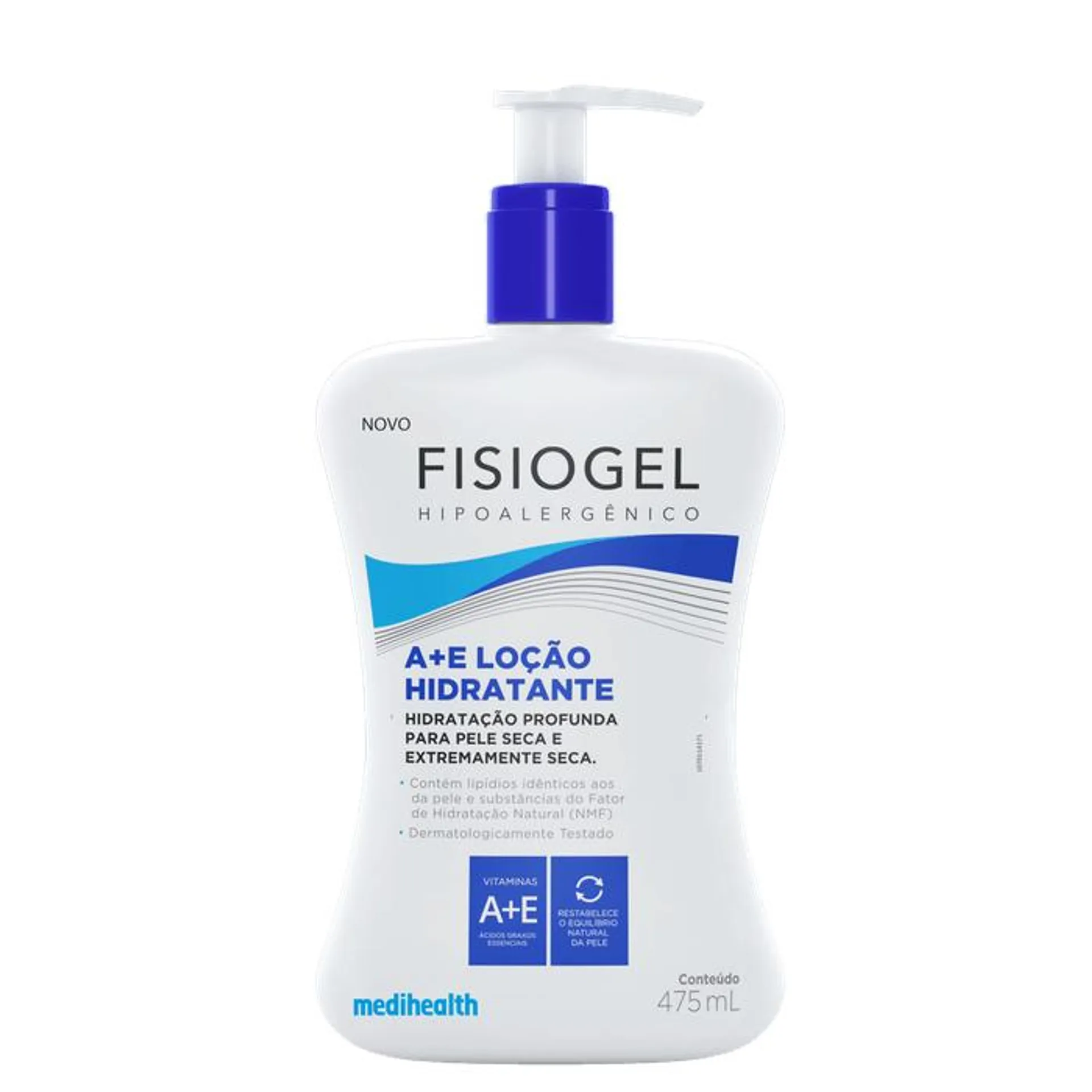 Loção Hidratante Fisiogel Pump 475ml