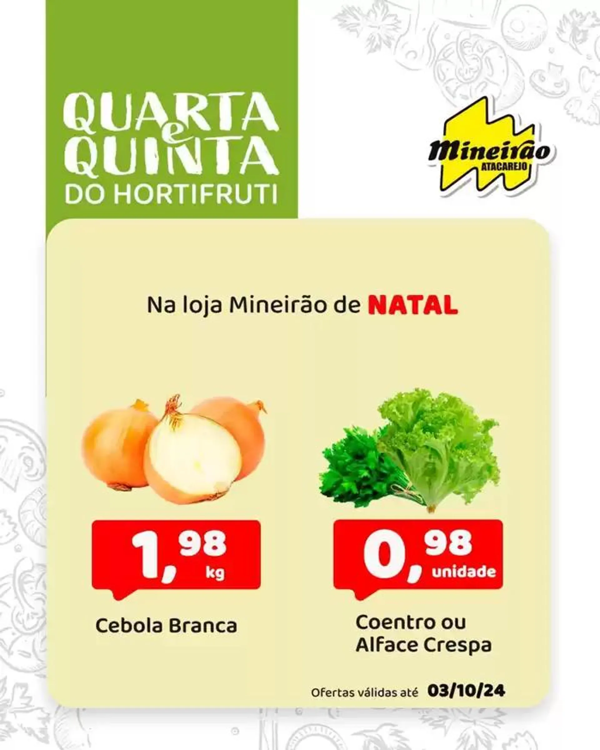 Encarte de Quarta e Quinta do Hortifruti 2 de outubro até 3 de outubro 2024 - Pagina 4