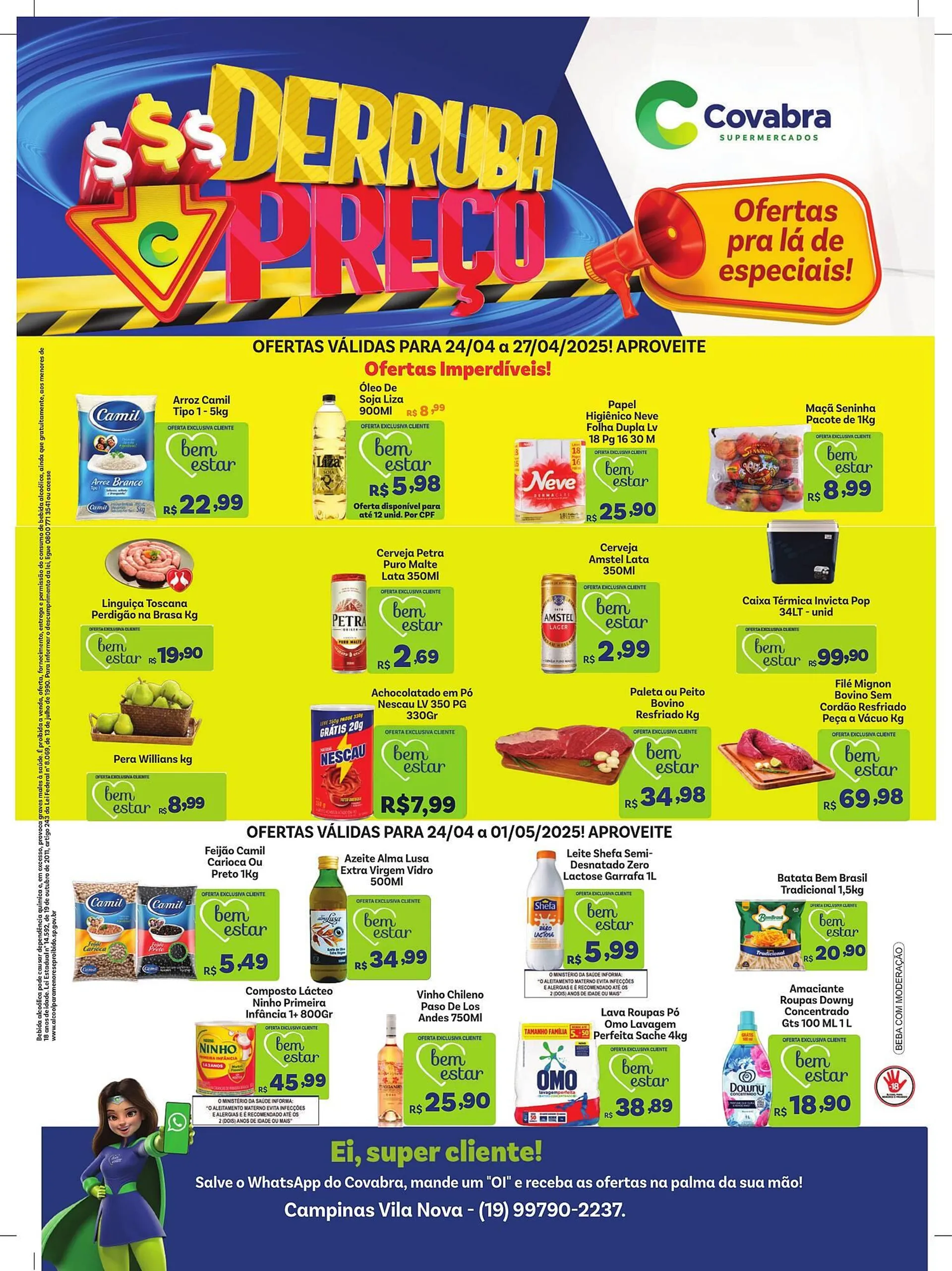 Catálogo Covabra Supermercados - 1