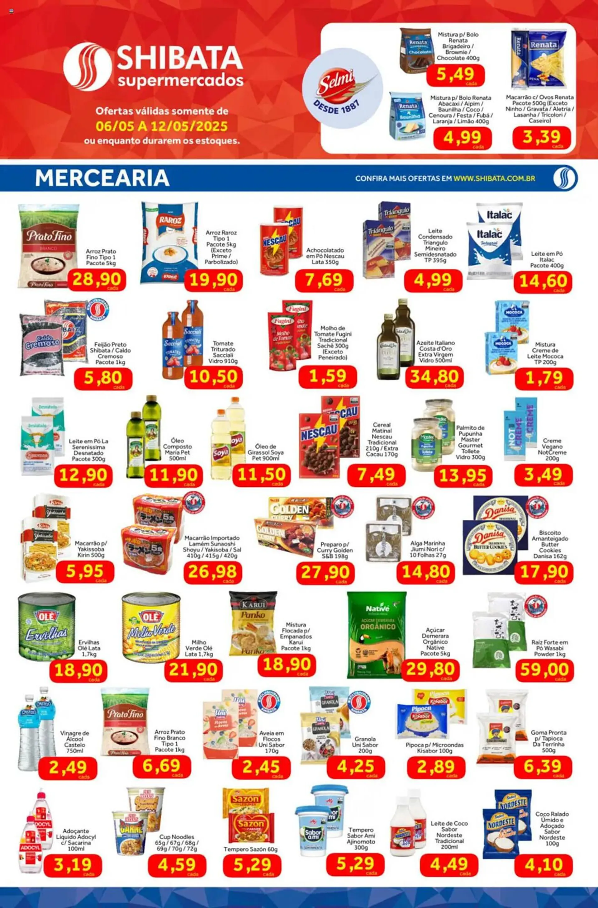 Encarte de Catálogo Shibata Supermercados 6 de maio até 12 de maio 2025 - Pagina 2