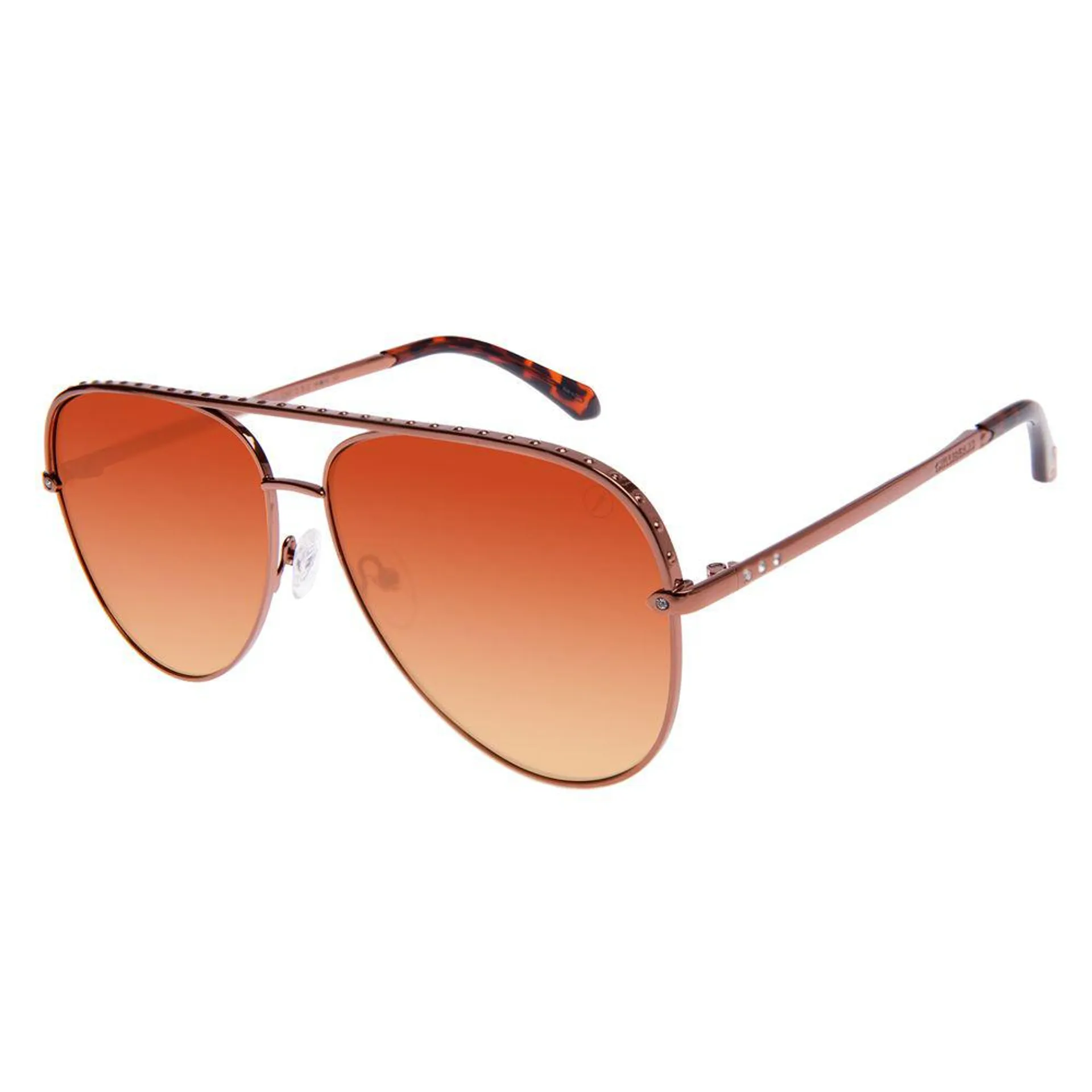 Óculos de Sol Feminino Chilli Hits 2 Simone Mendes Aviador Degradê Marrom - OC.MT.3569.5702 M