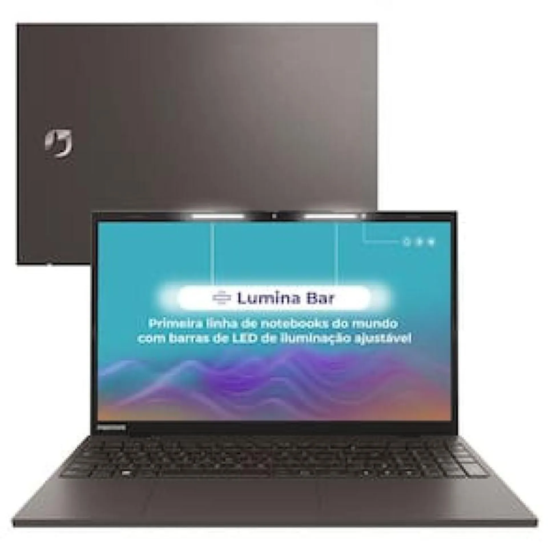 Notebook Positivo Vision i15 Lumina Bar, Intel Core i3, 11th, 8GB, 256GB SSD + 500GB HDD, Tela 15” HD, Windows 11 - Cinza