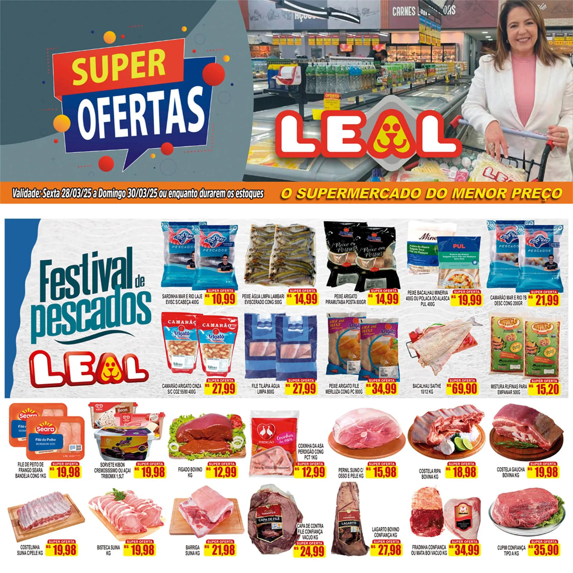 Encarte de Catálogo Supermercado leal 28 de março até 30 de março 2025 - Pagina 2