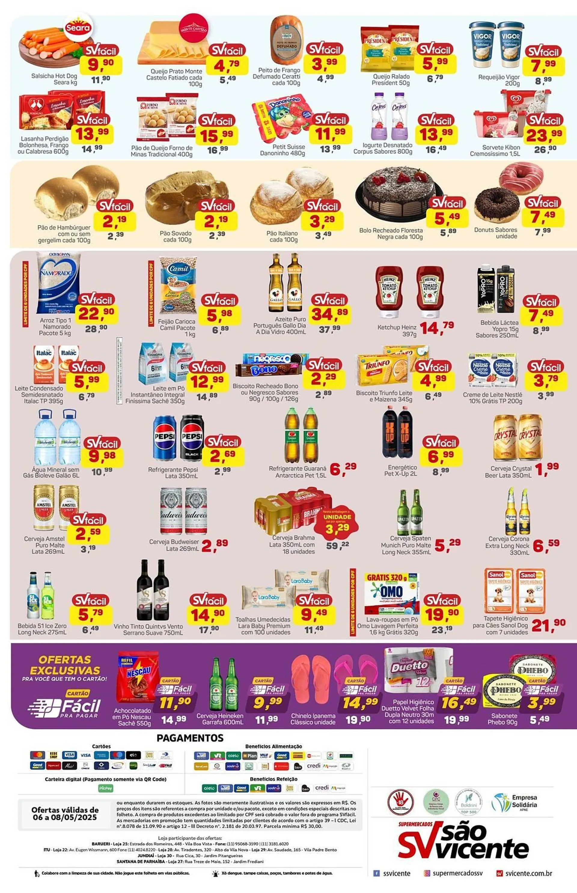 Encarte de Catálogo Supermercados São Vicente 6 de maio até 8 de maio 2025 - Pagina 2