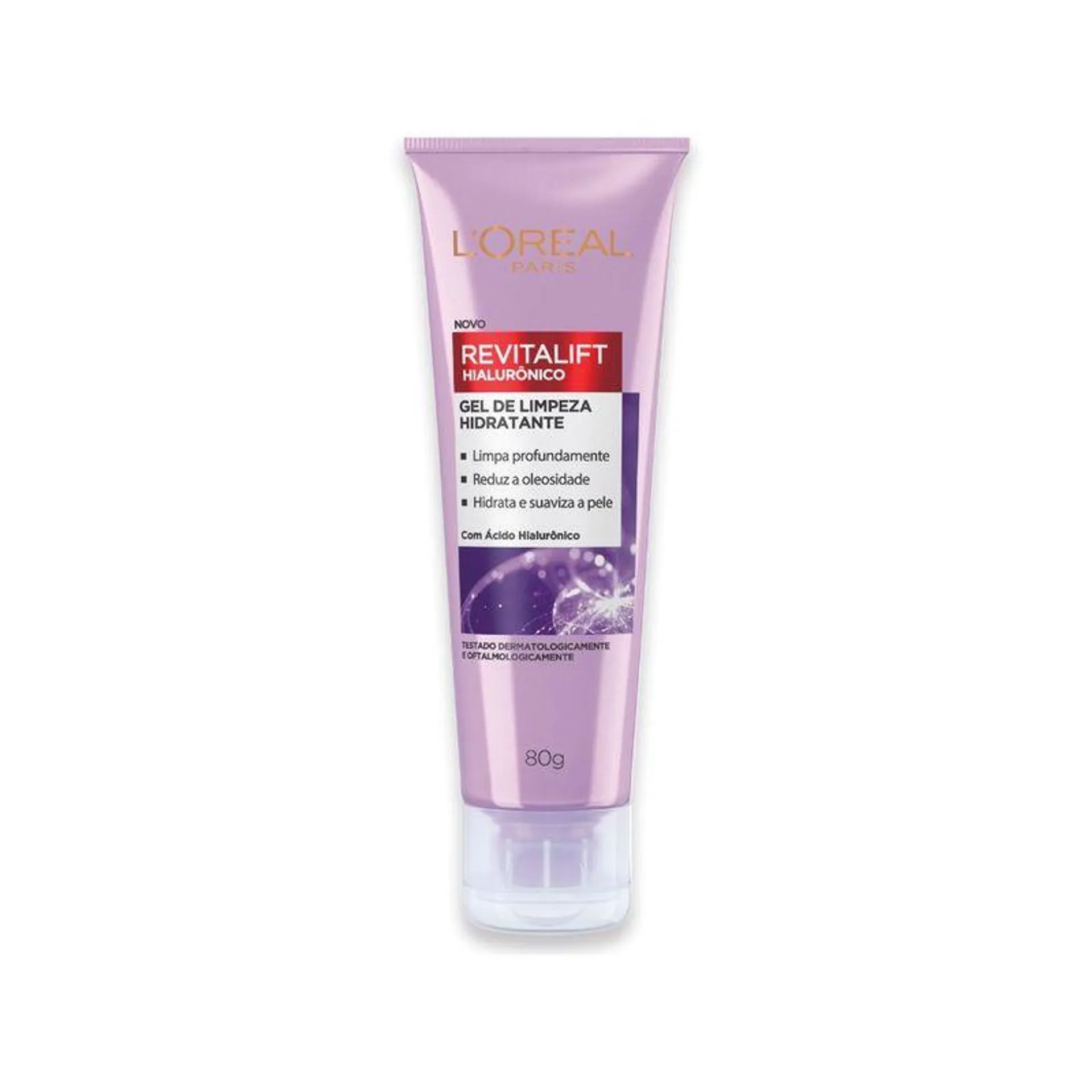 Gel Limpeza Hidratante Loreal Revitalift Hialurônico 80g