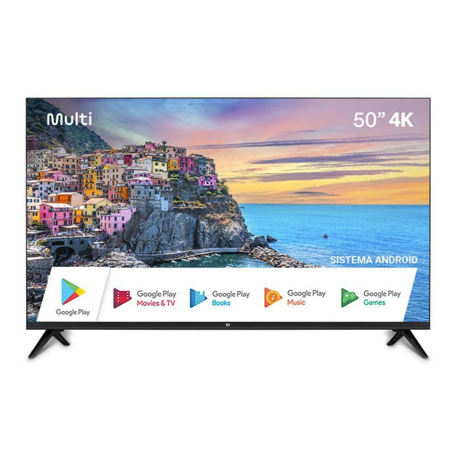 Smart TV 50" Multi D-LED 4K UHD HDMI USB Wi-fi Bluetooth Android Ethernet TL067M
