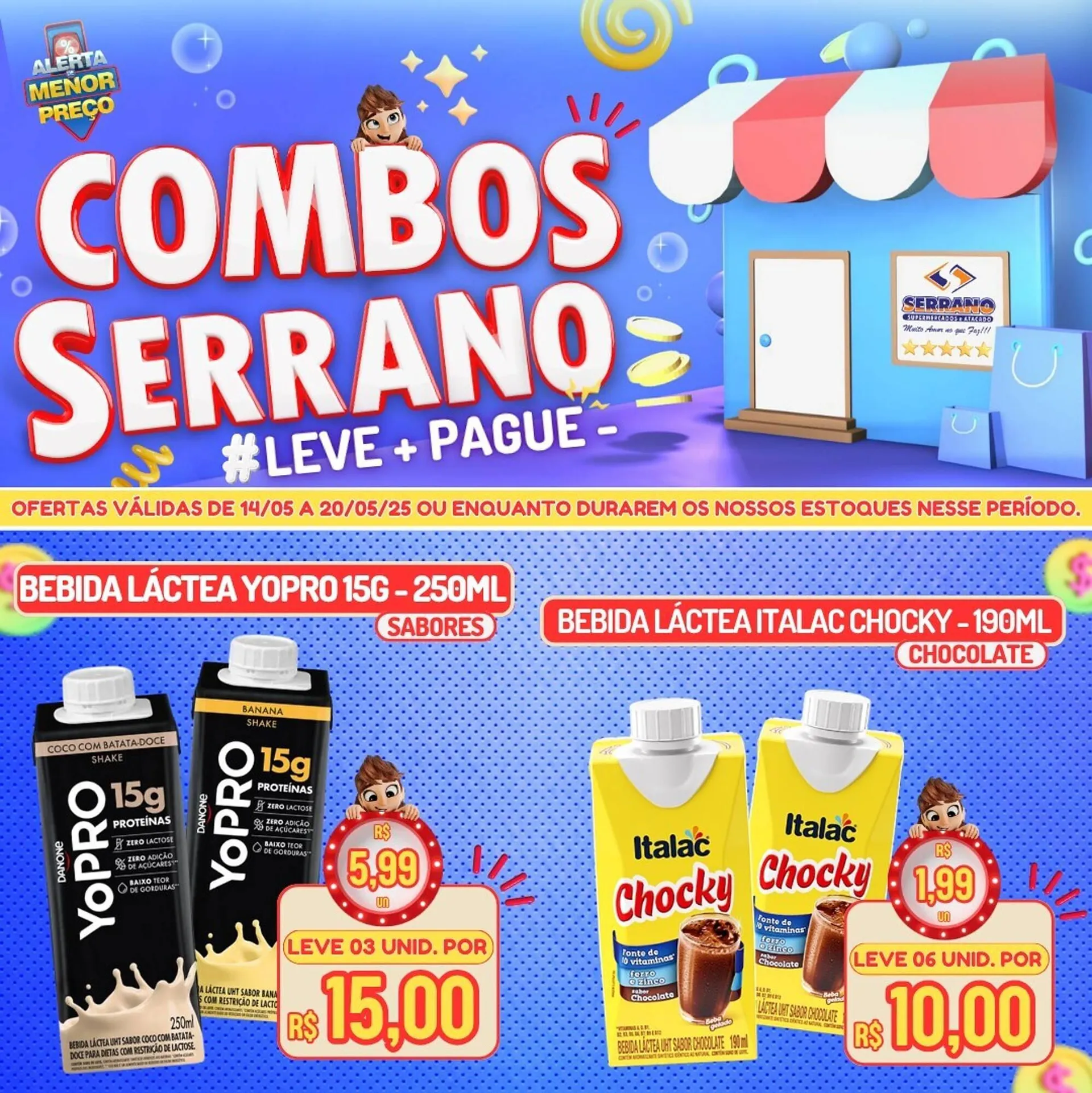 Encarte de Catálogo Serrano Supermercado 14 de maio até 20 de maio 2025 - Pagina 2