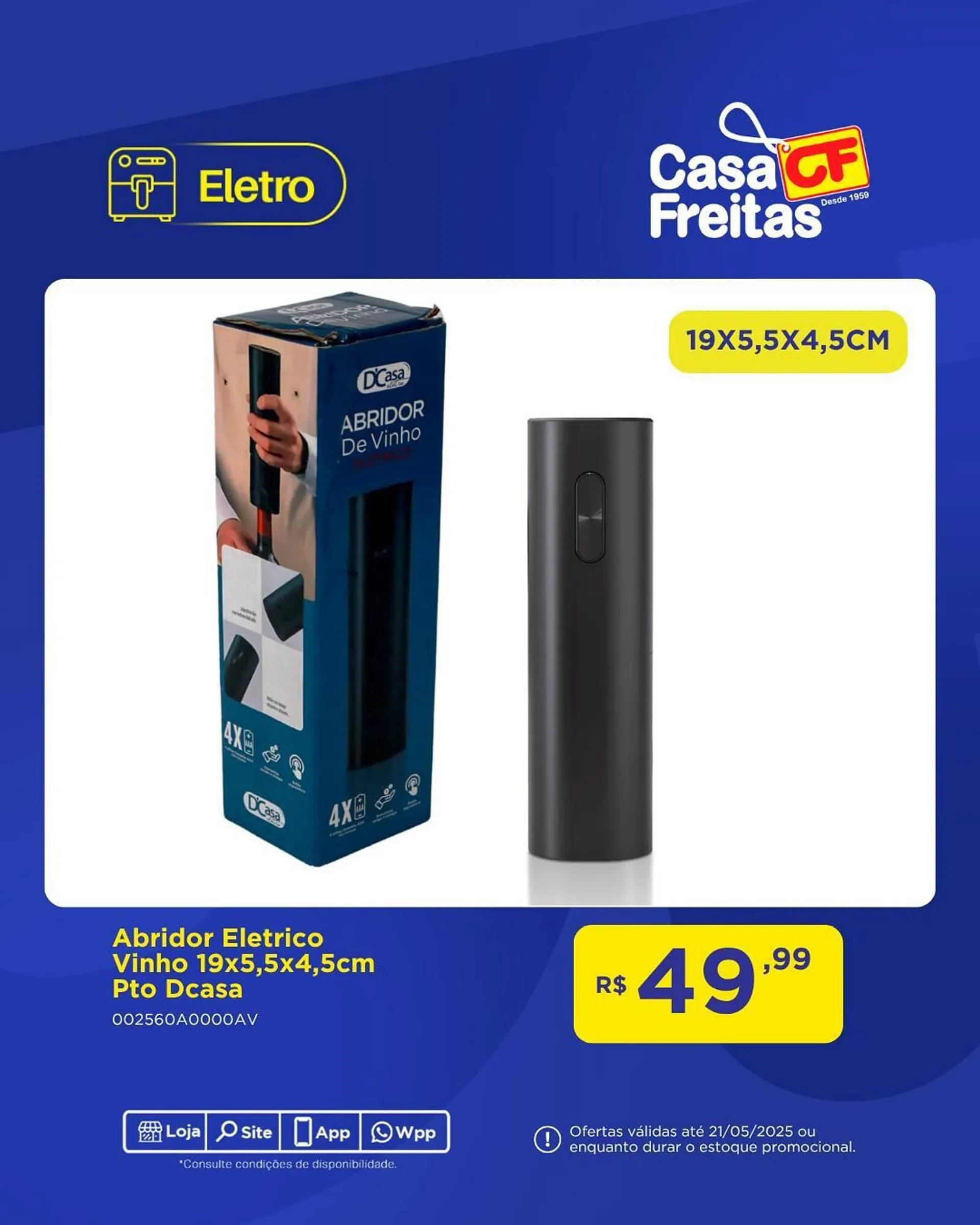 Encarte de Catálogo Casa Freitas 13 de maio até 21 de maio 2025 - Pagina 3