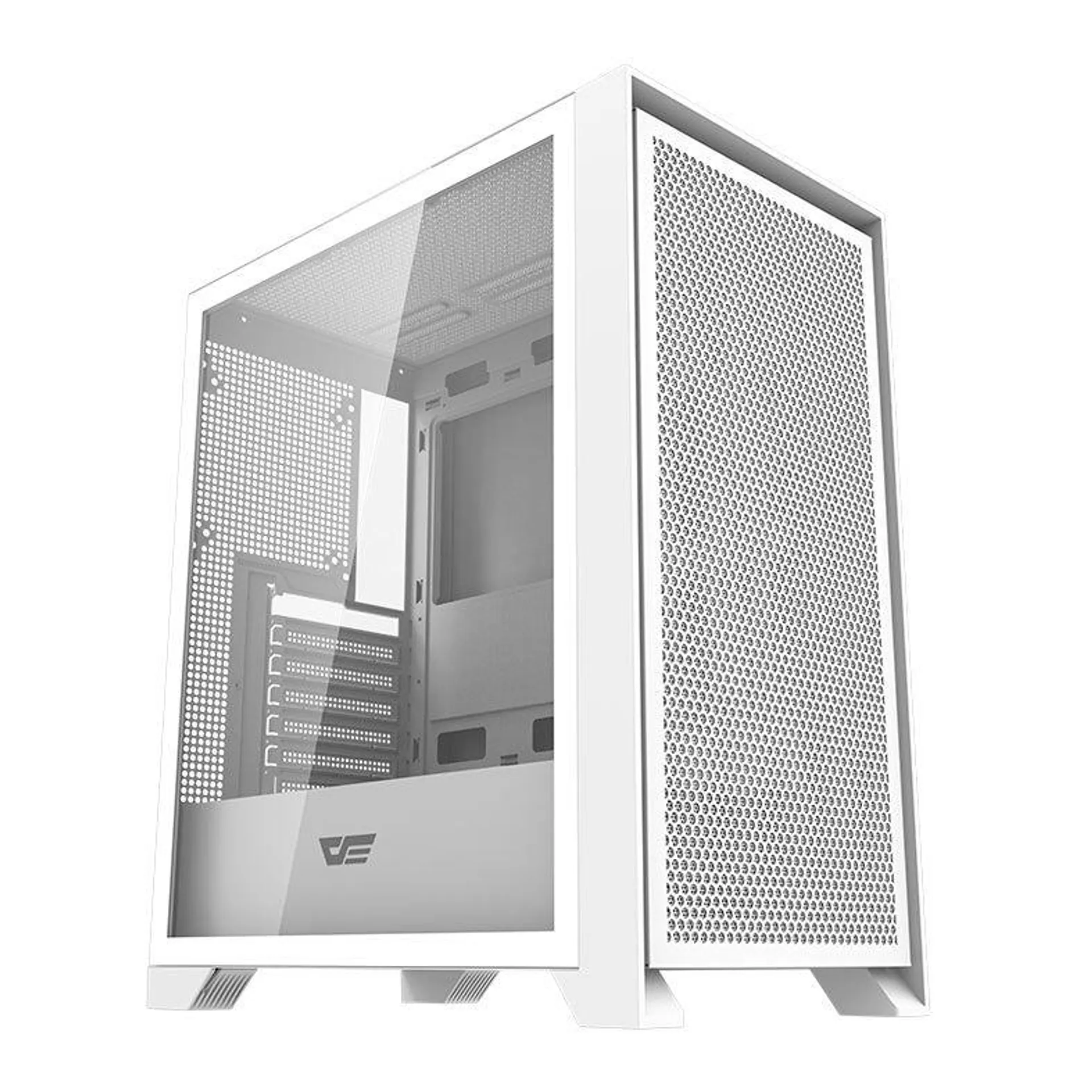 Gabinete Gamer Aigo Darkflash DRX70 Mesh, Mid-Tower, Lateral de Vidro, Branco, DRX70MESH-WH