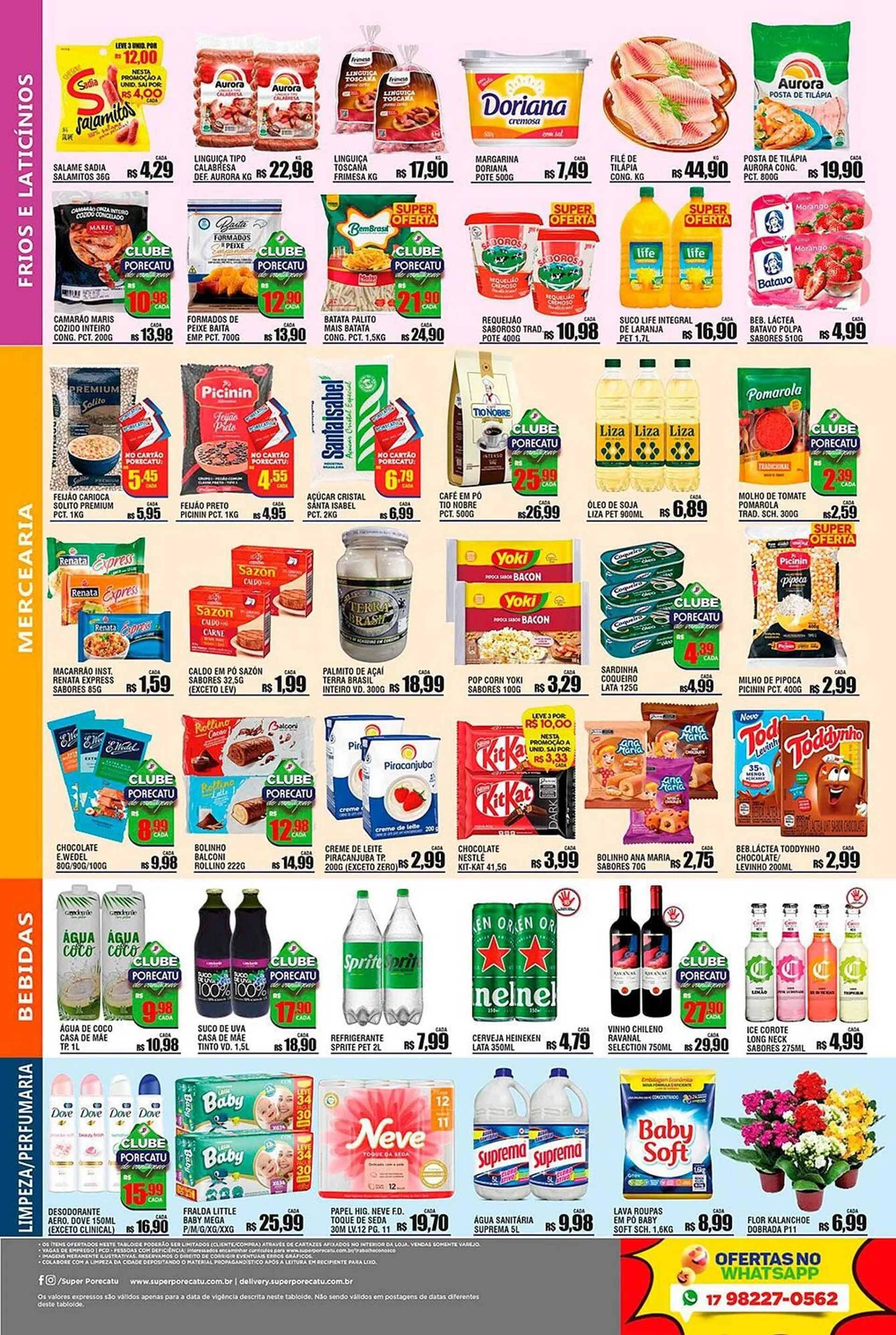 Encarte de Catálogo Supermercado Porecatu 6 de maio até 7 de maio 2025 - Pagina 2