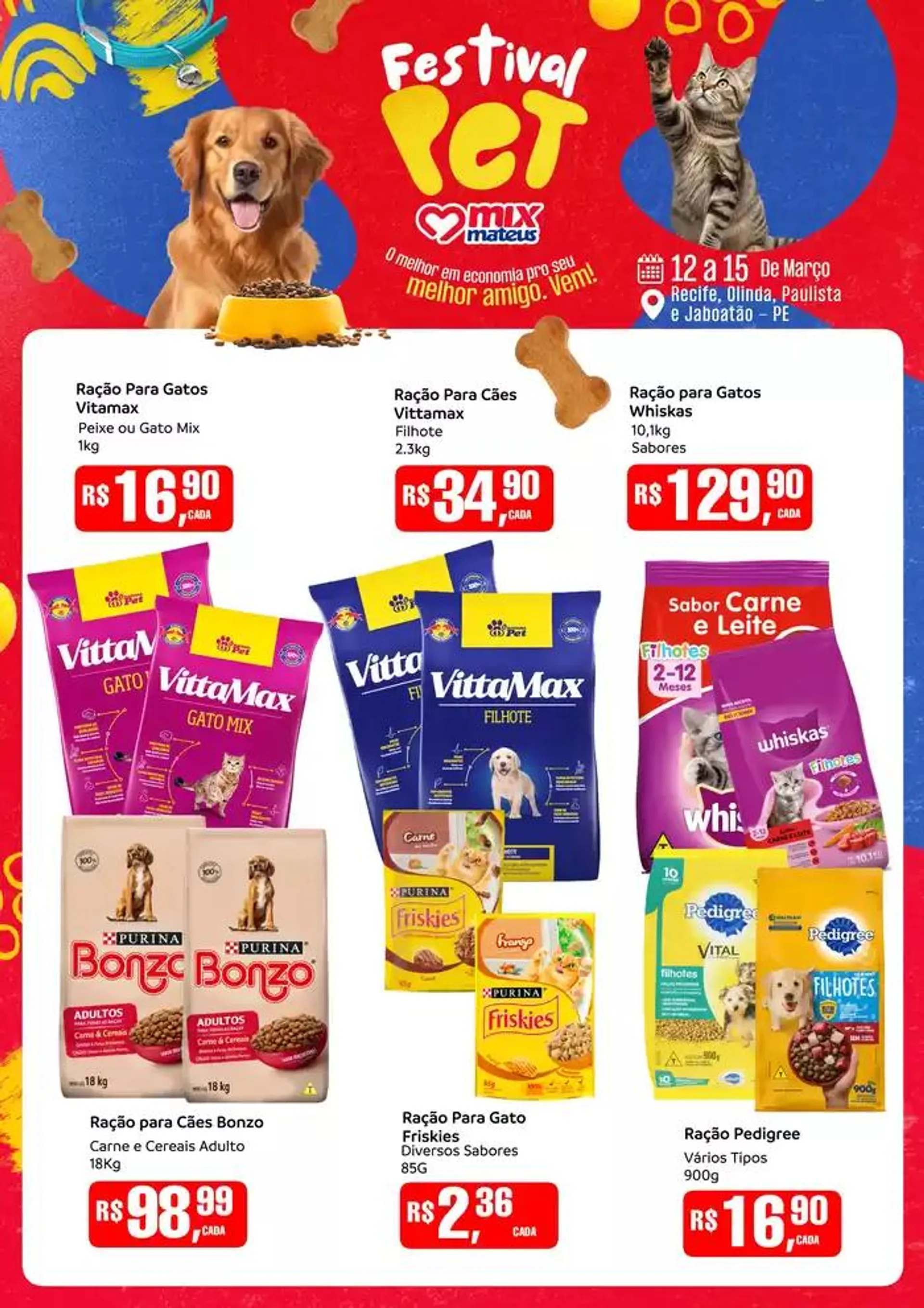 Encarte de Ofertas especiais para você 12 de março até 15 de março 2025 - Pagina 1