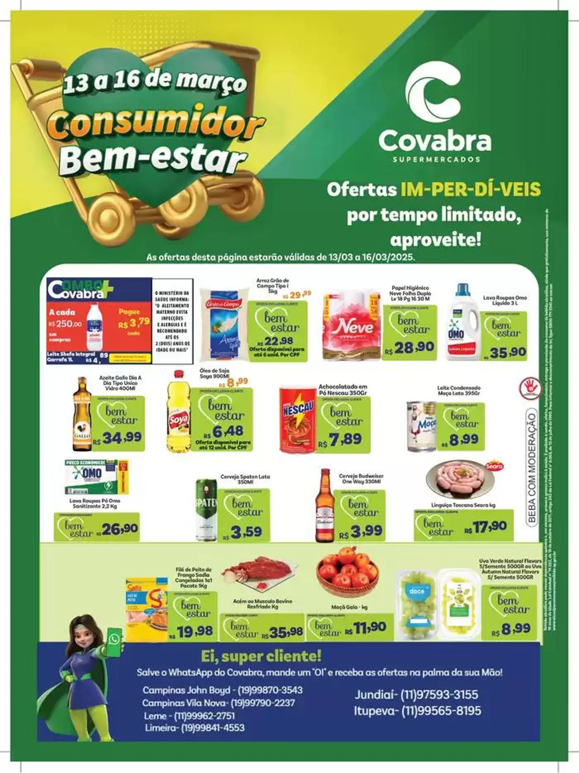 Encarte Covabra Supermercados - 1