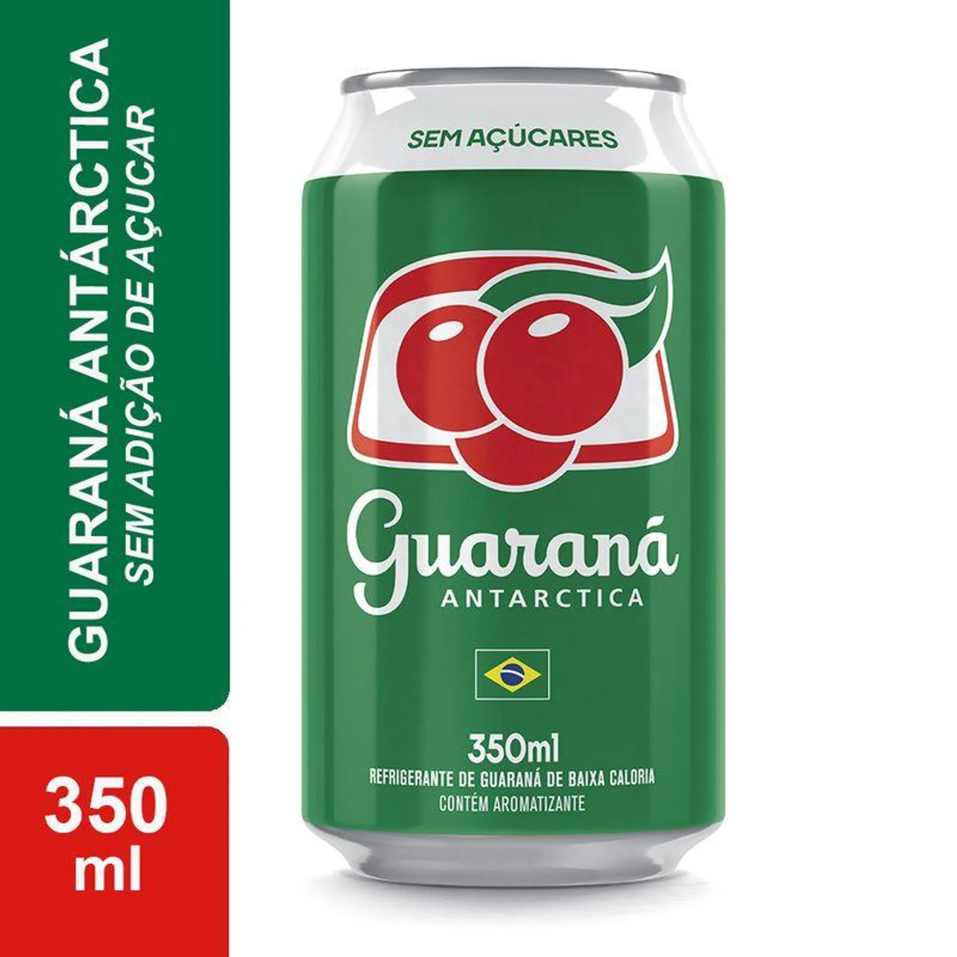 Refrigerante Guaraná Antarctica s/ Açúcar Lata 350ml