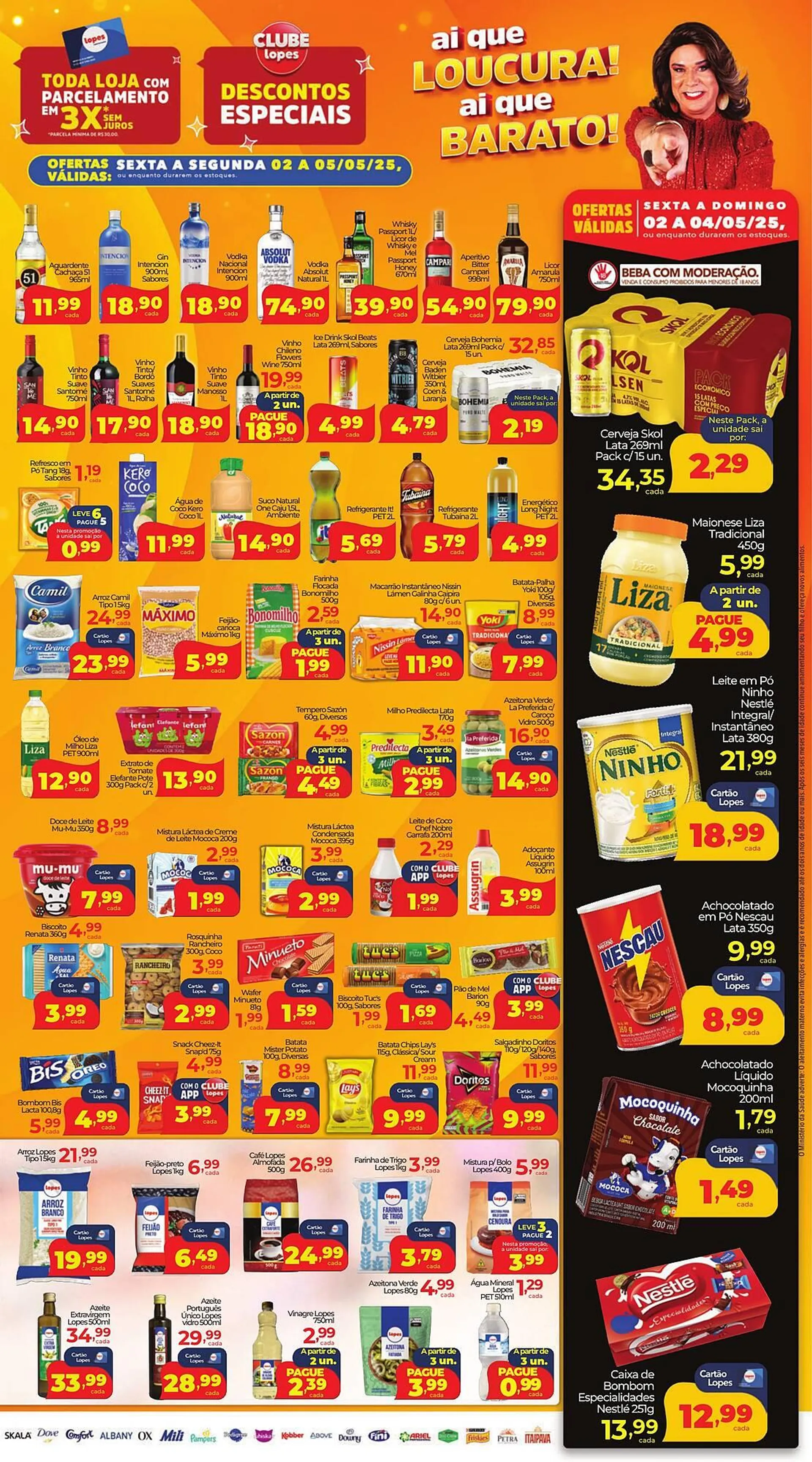 Encarte de Catálogo Lopes Supermercados 2 de maio até 5 de maio 2025 - Pagina 3