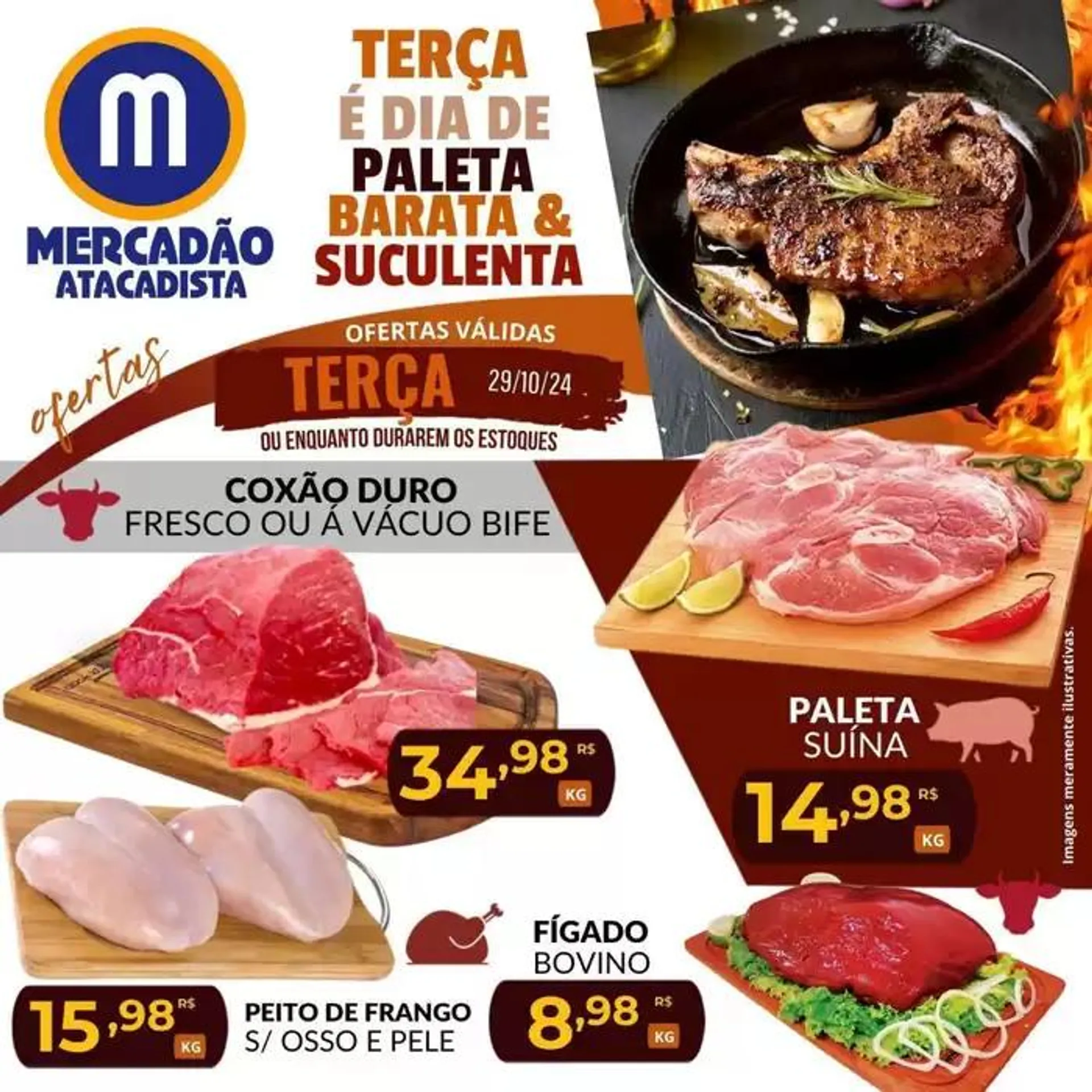 Folheto Ofertas Mercadão Atacadista - 1