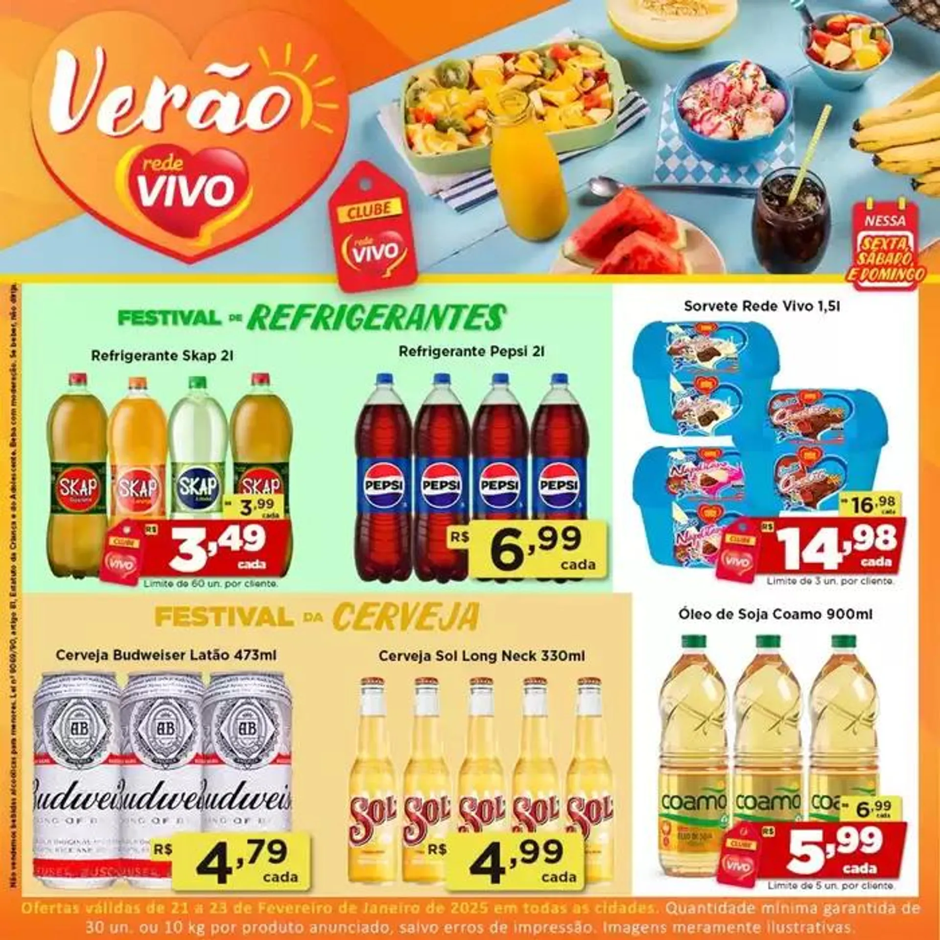 Encarte de Encarte Rede Vivo 21 de fevereiro até 23 de fevereiro 2025 - Pagina 2