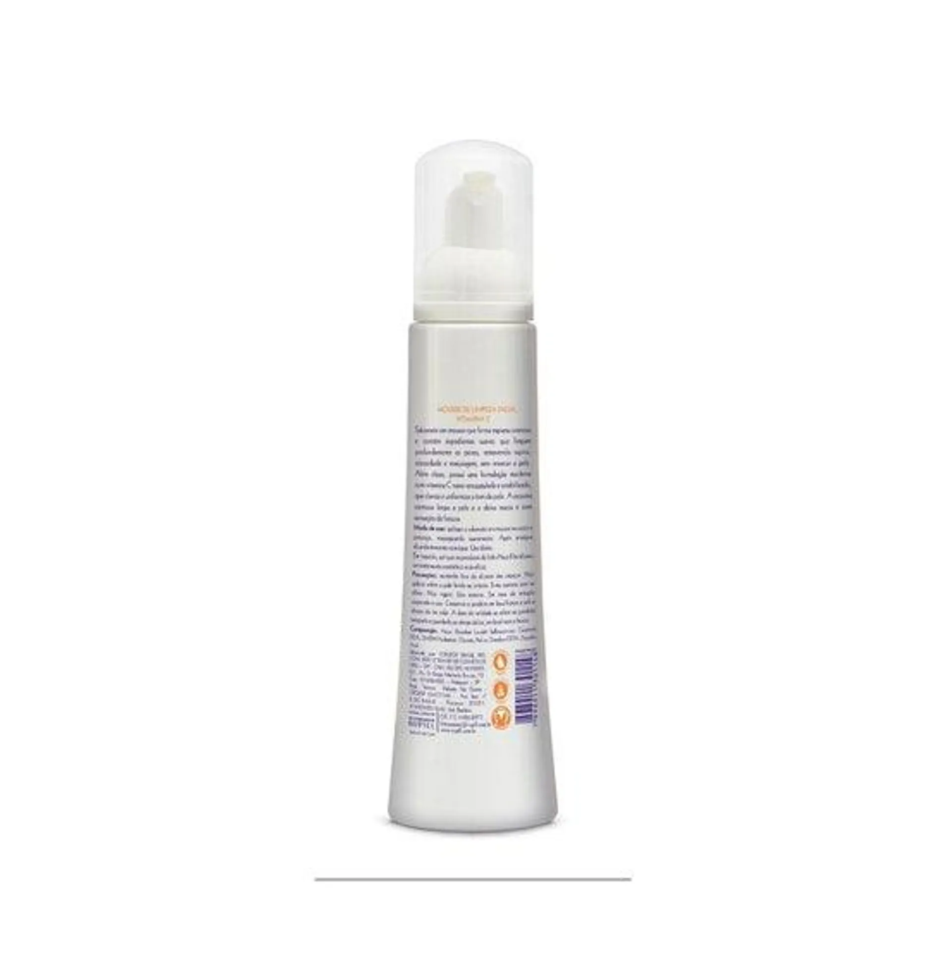 Mousse De Limpeza Facial Nupill Vitamina C 150Ml