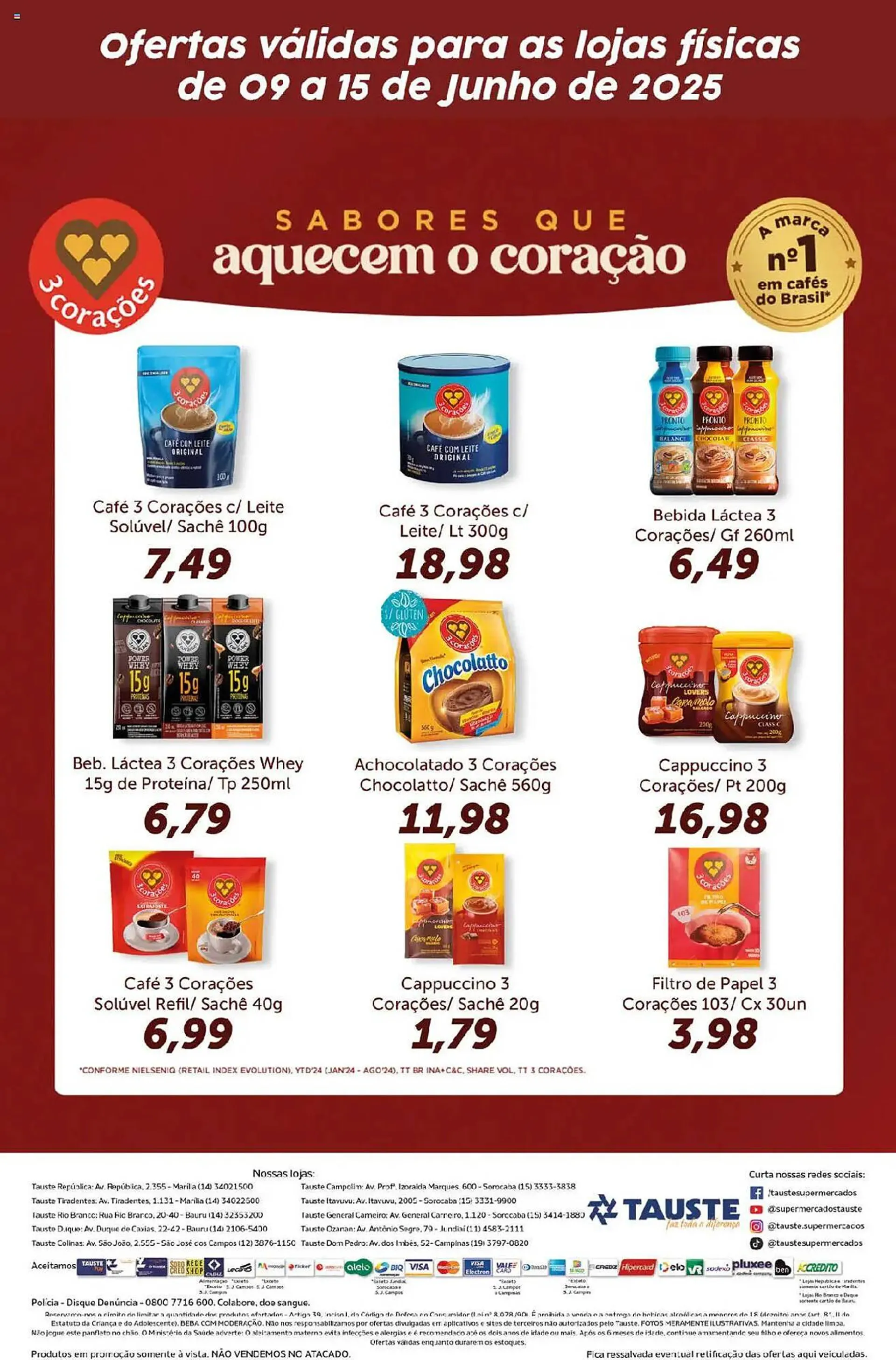 Encarte de Catálogo Supermercados Tauste 9 de junho até 16 de junho 2025 - Pagina 2
