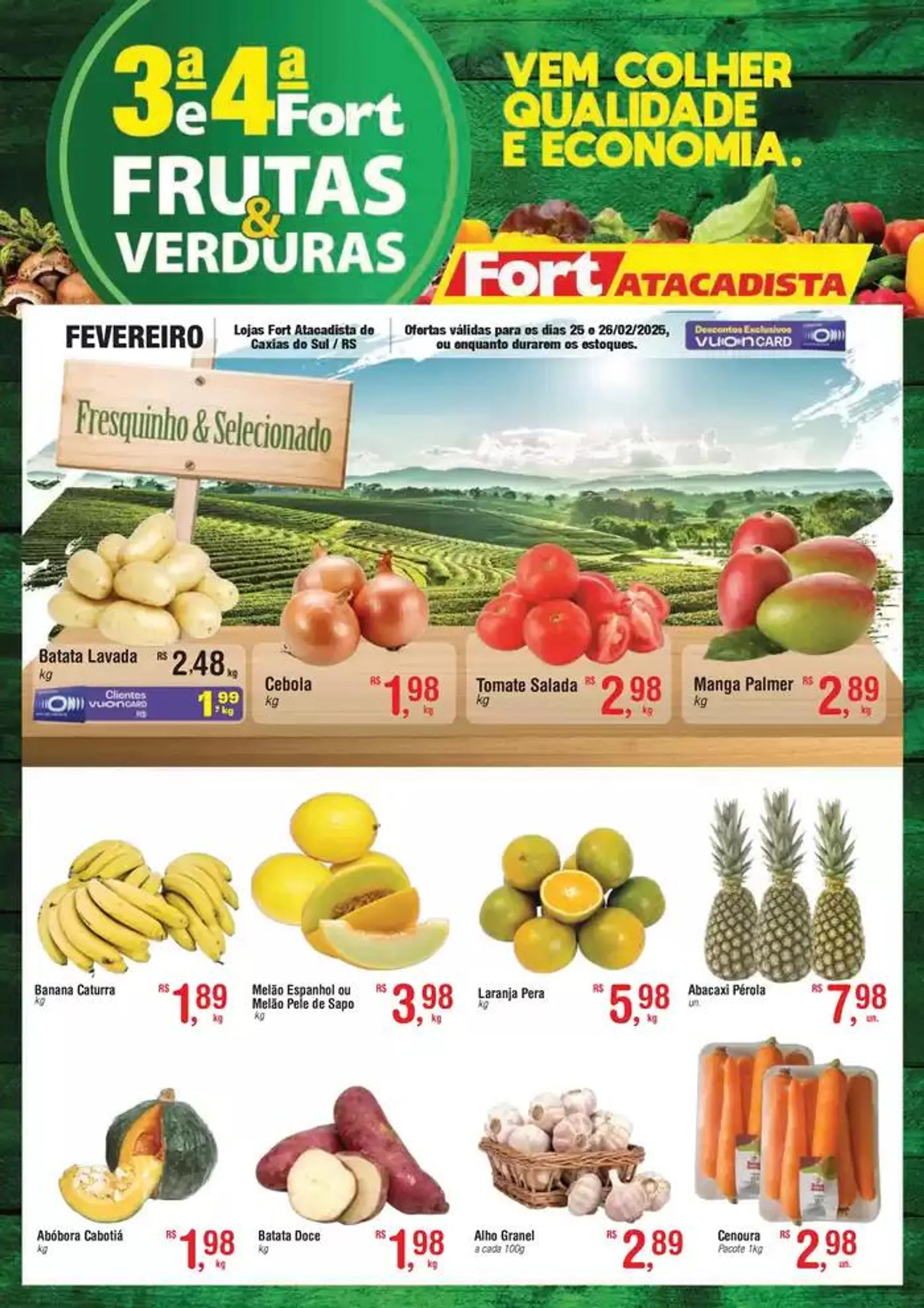 Encarte de 25 e 26 FEV 25 Caxias do Sul 25 de fevereiro até 26 de fevereiro 2025 - Pagina 1
