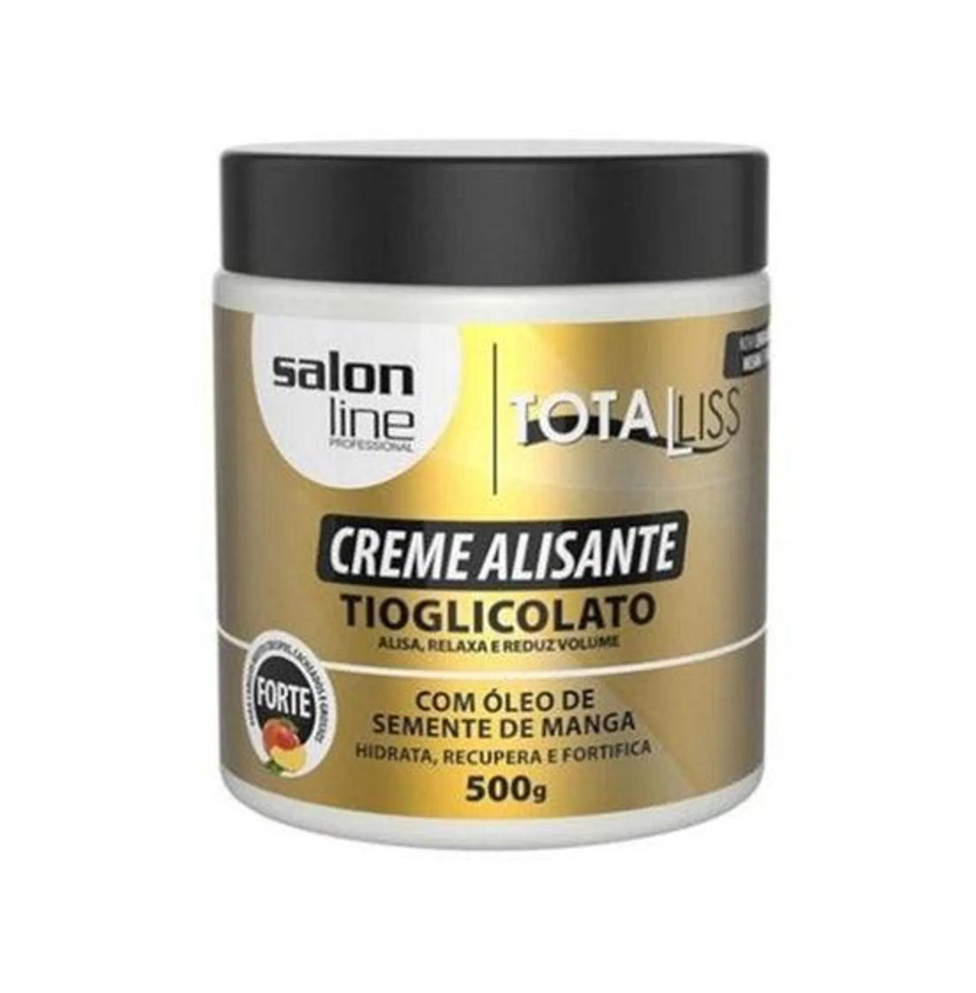 Creme Alisante Salon line Óleo Semente De Manga Forte 500g