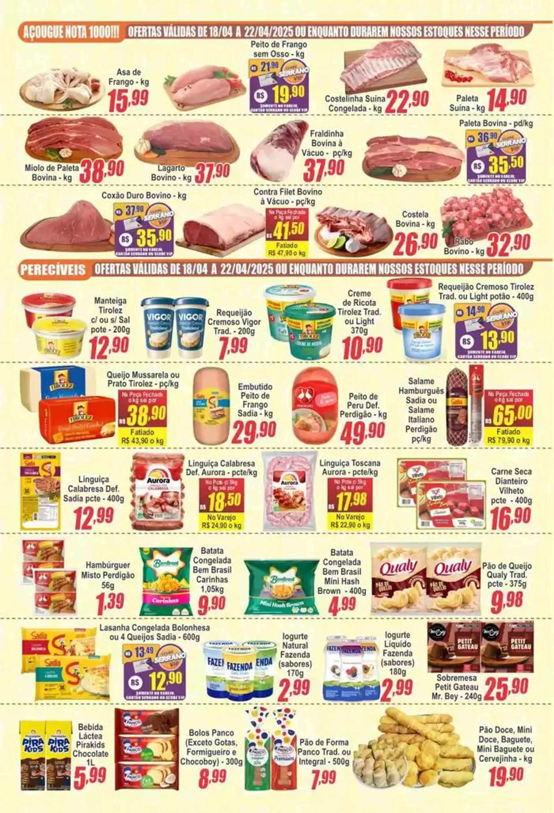 Encarte de Encarte Serrano Supermercado 16 de abril até 17 de abril 2025 - Pagina 3