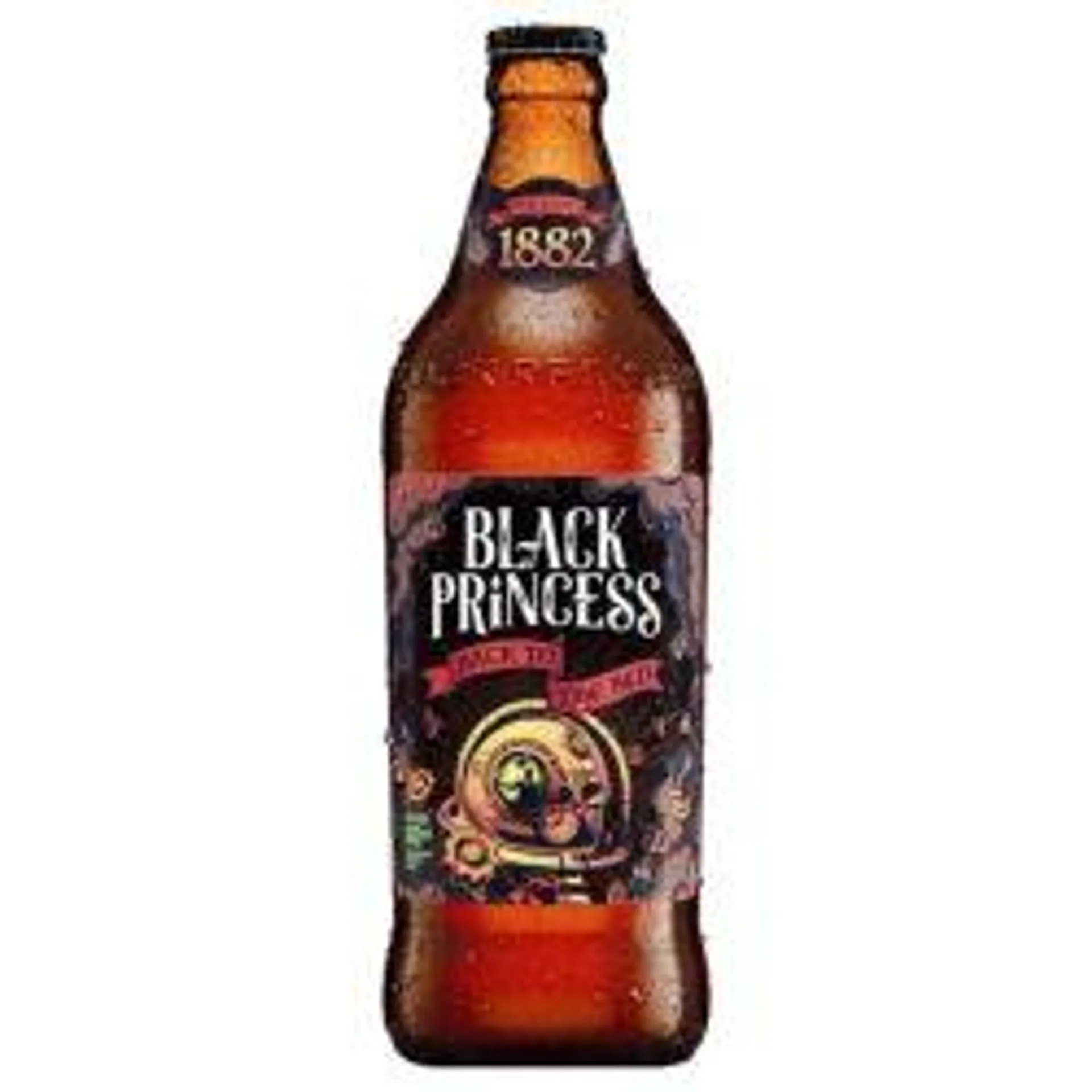 Cerveja Red Lager Puro Malte Back To The Red Black Princess Garrafa 600ml