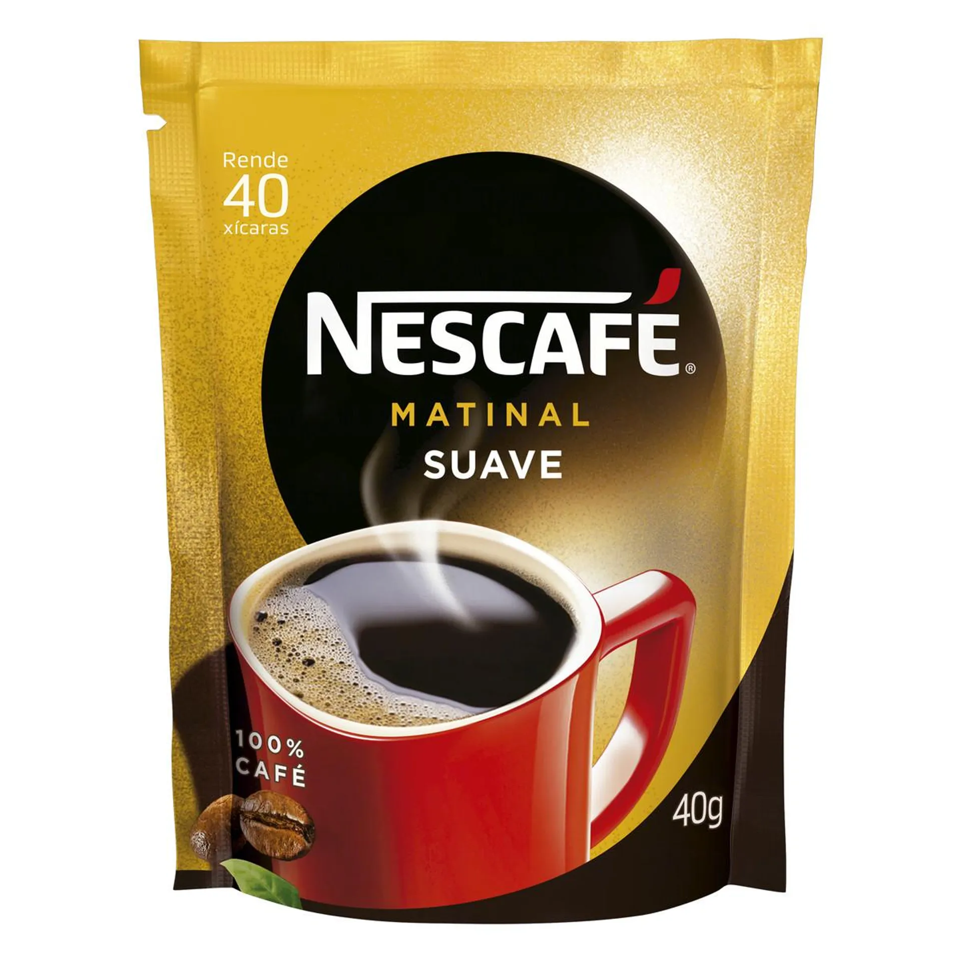 Café Solúvel Nescafé Matinal Suave - Sachê 40g